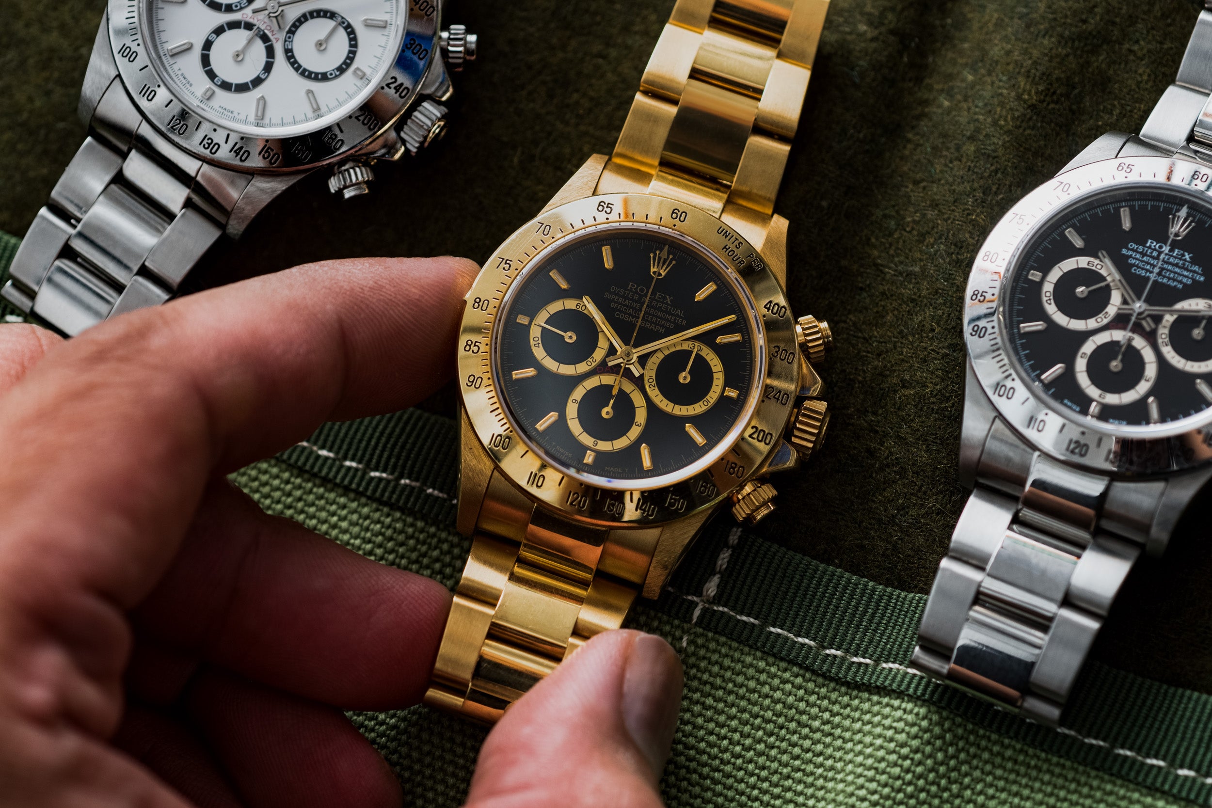 Rolex daytona 2024 dial variations