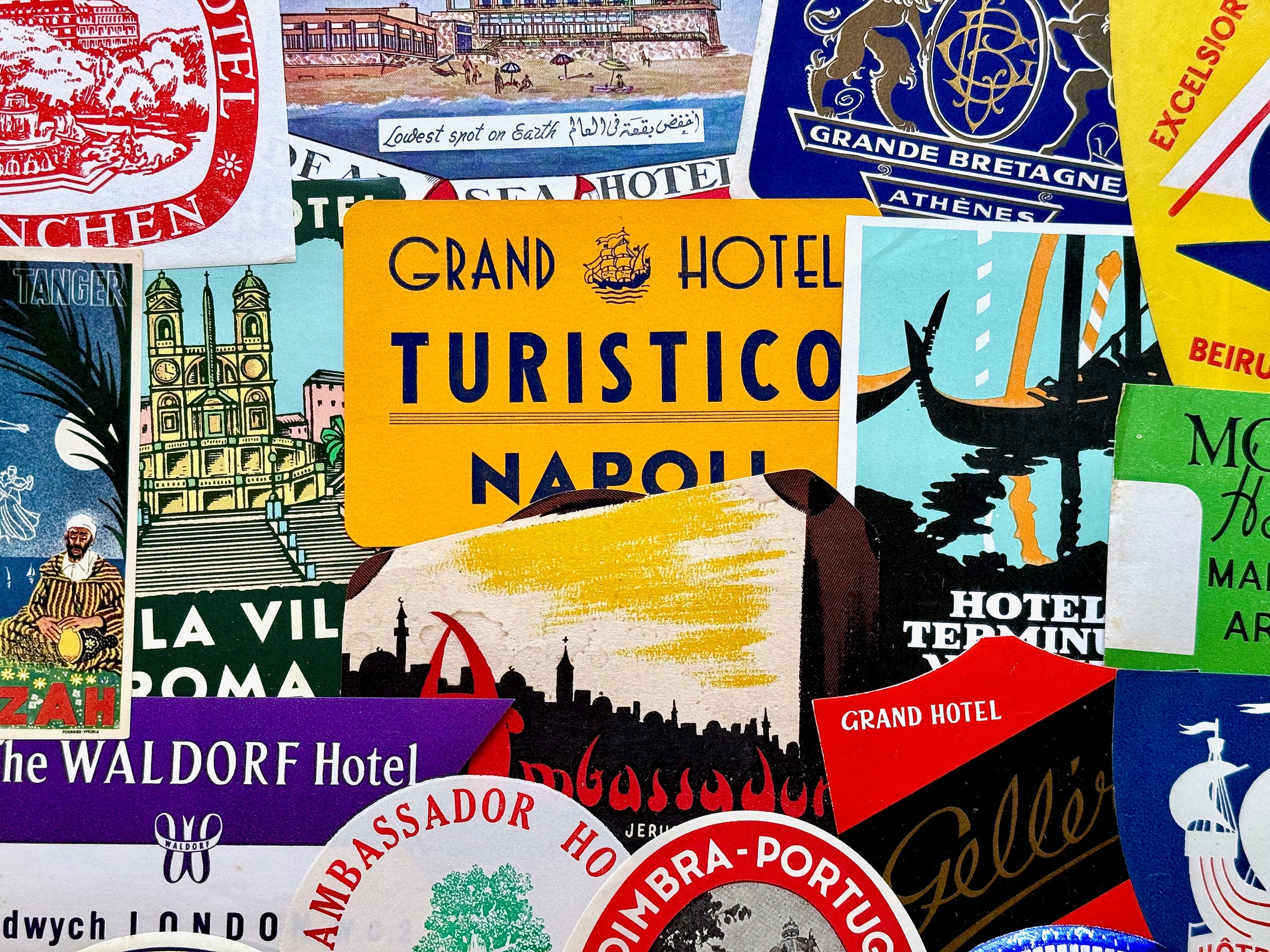 A History of the Hotel Luggage Label