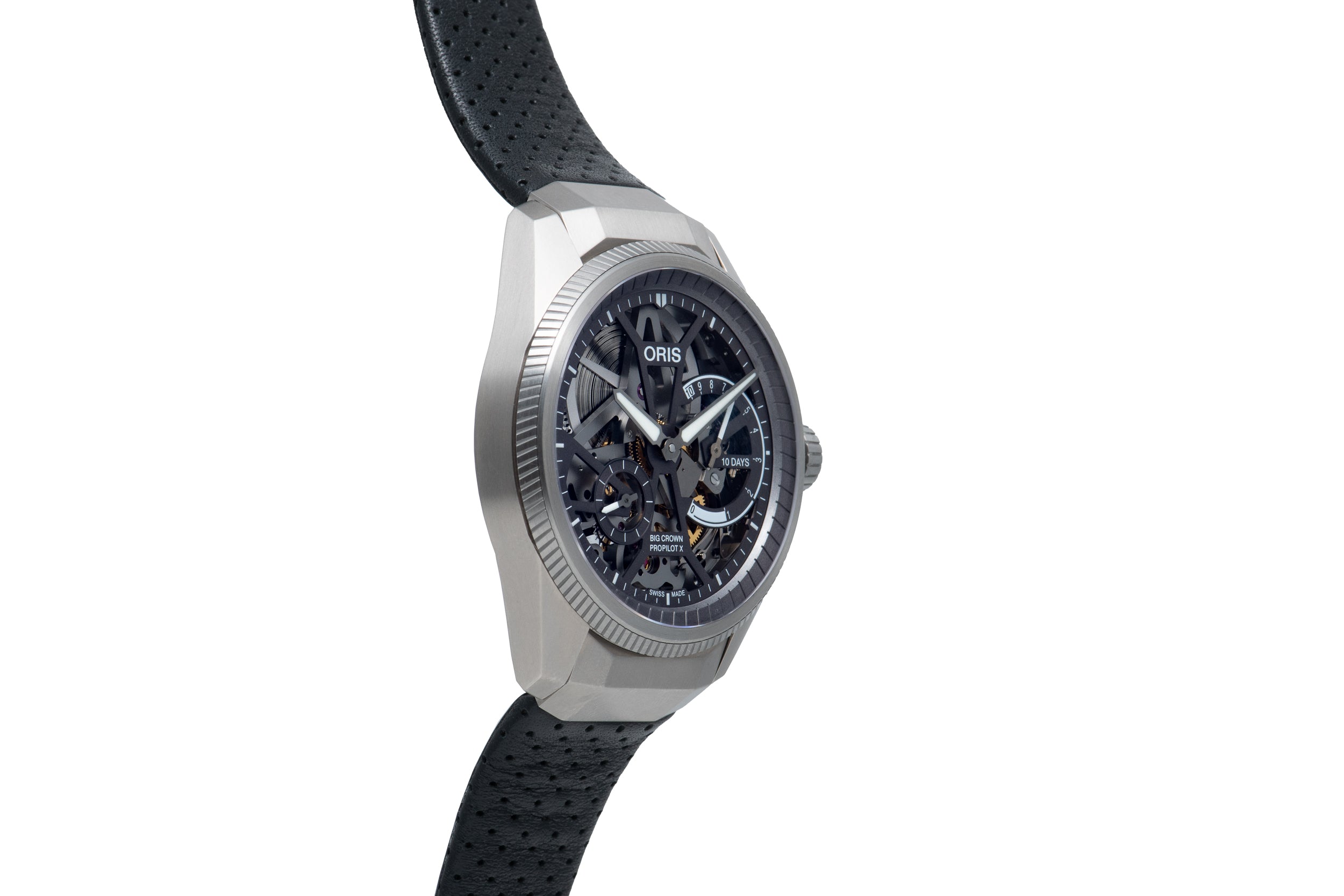 Oris skeleton big online crown