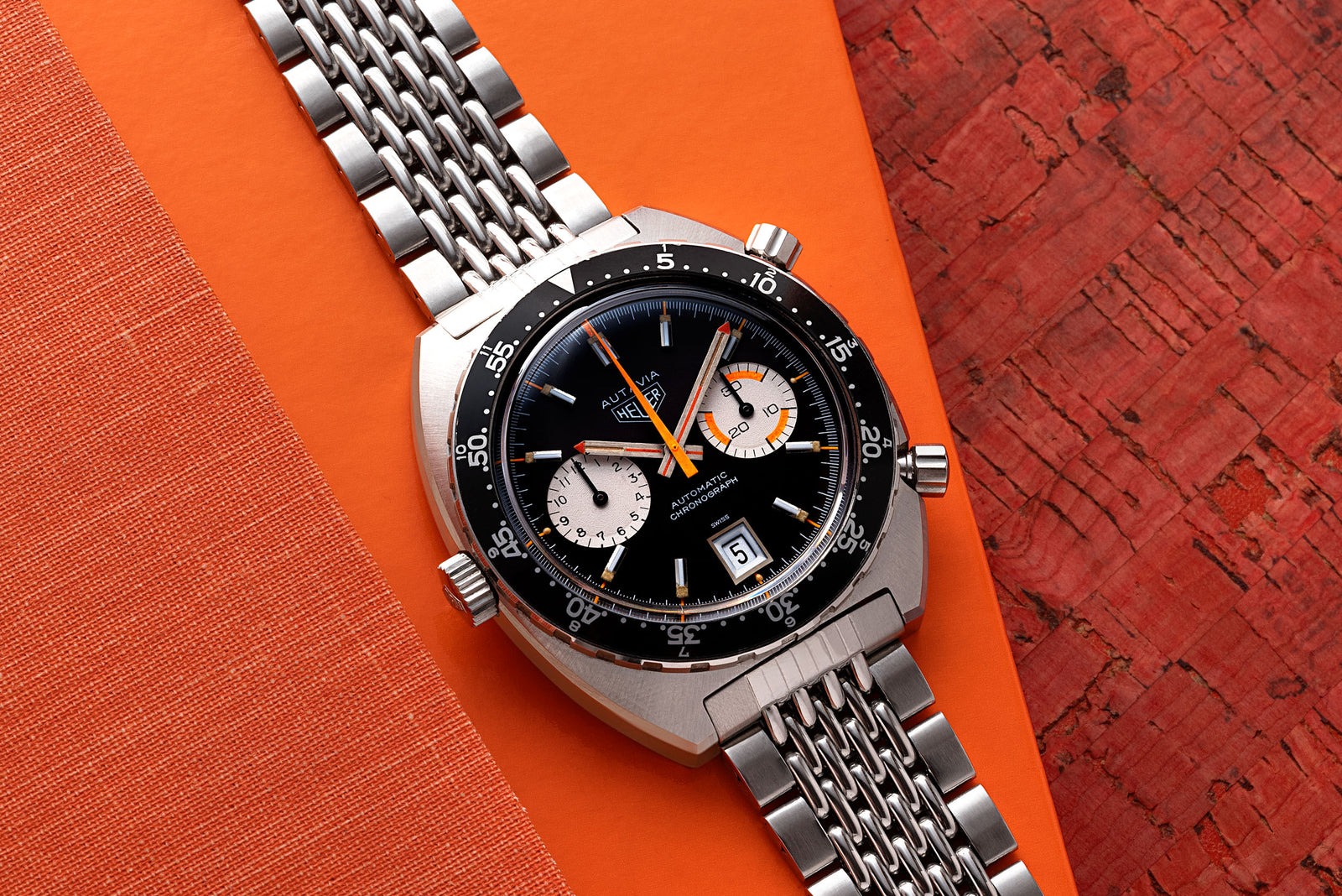 Heuer Autavia 'Orange Boy'