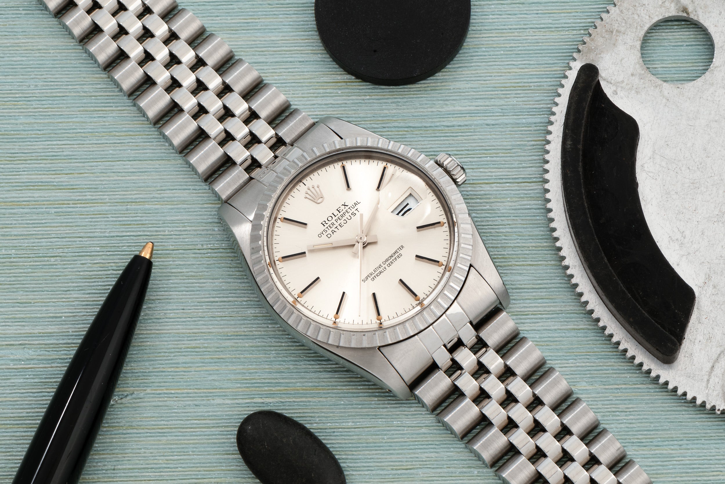 Rolex oyster shop perpetual datejust 555b