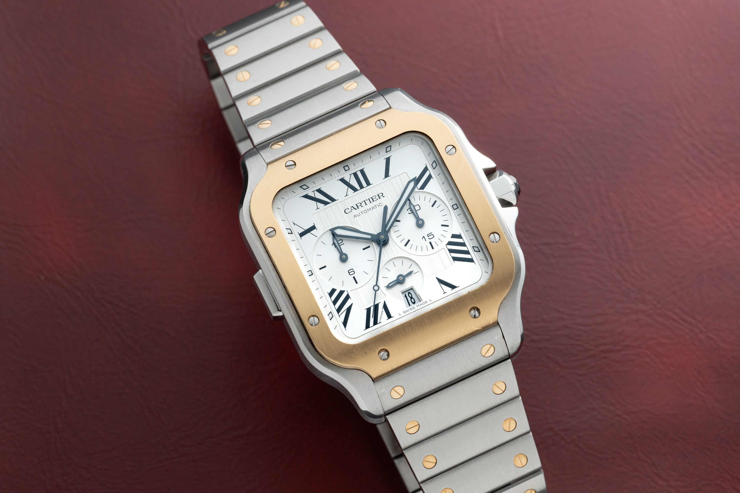 Cartier Santos De Cartier Chronograph