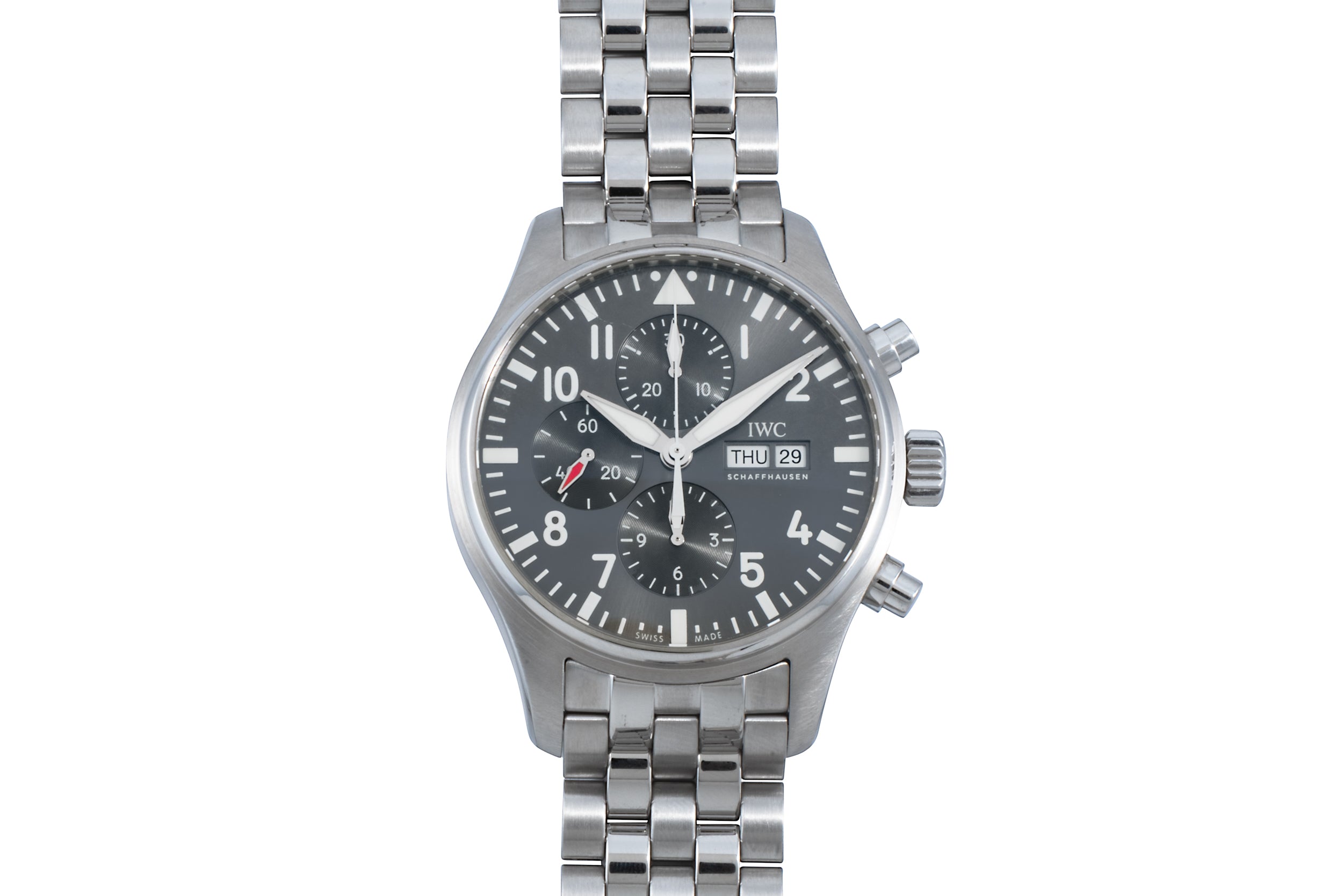 IWC Pilot s Chronograph Spitfire Analog Shift