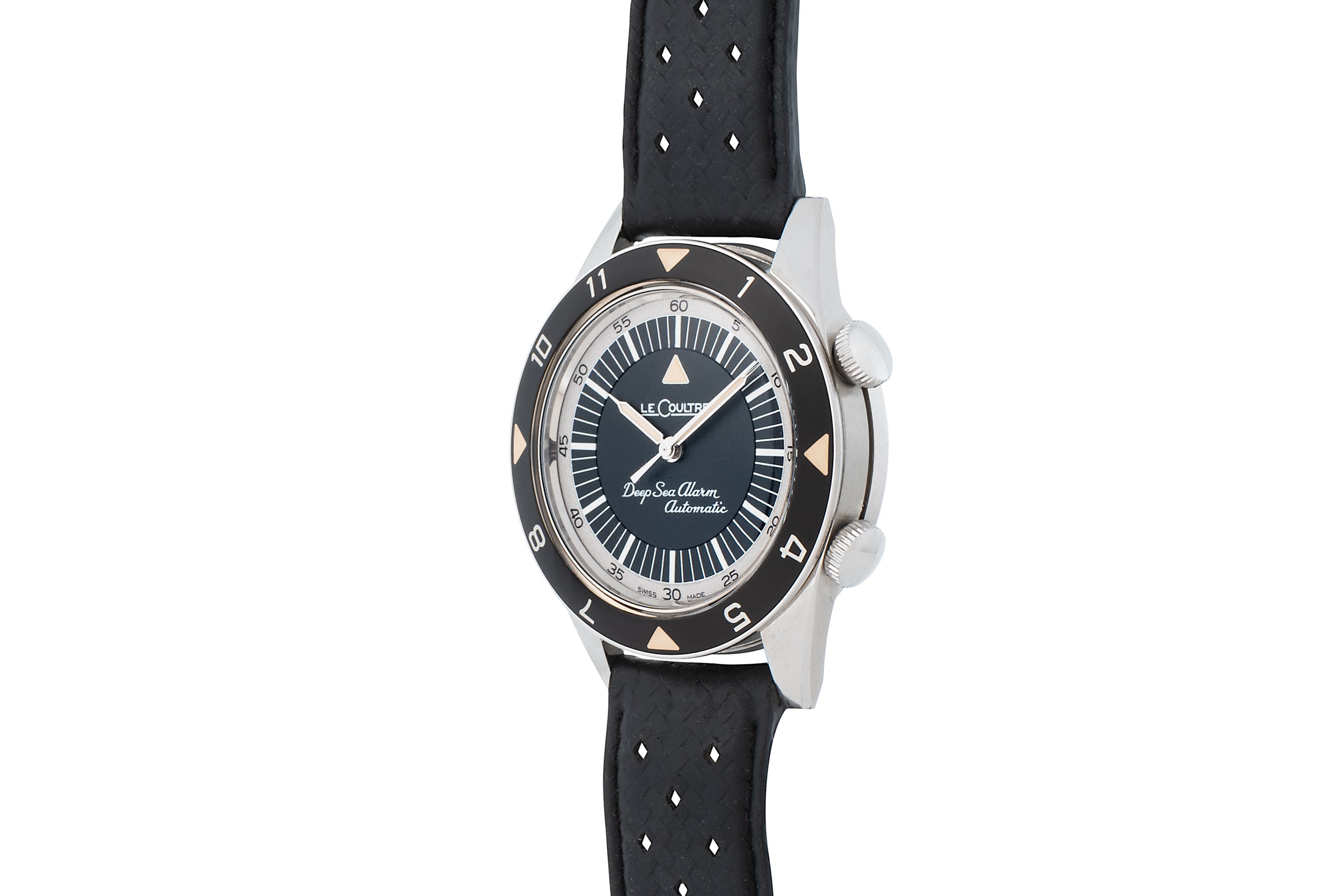 Jaeger LeCoultre Memovox Tribute To Deep Sea Alarm Analog Shift