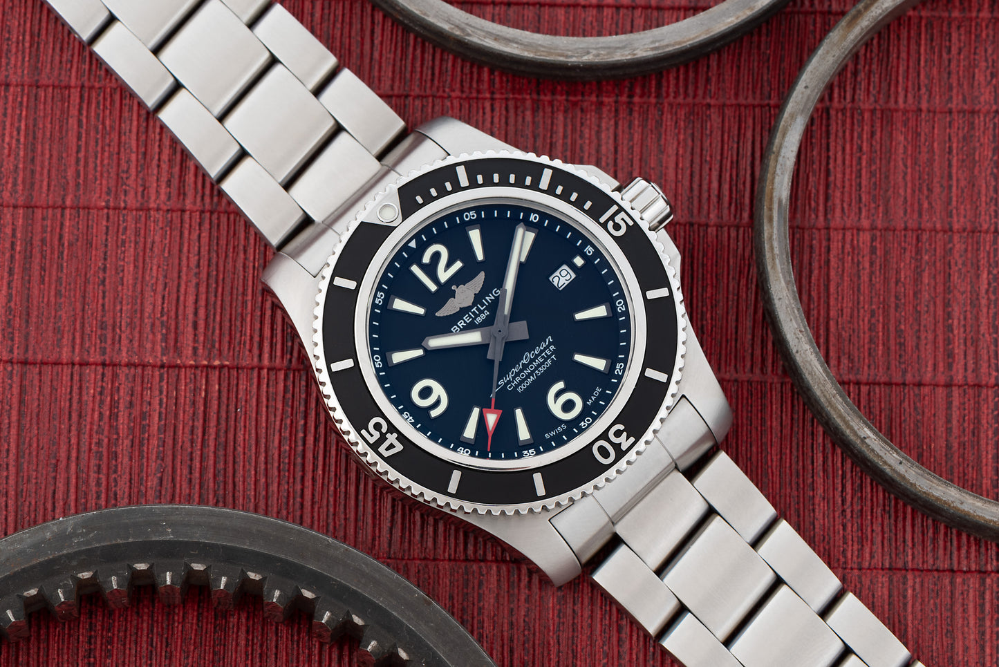 breitling superocean 44 automatic