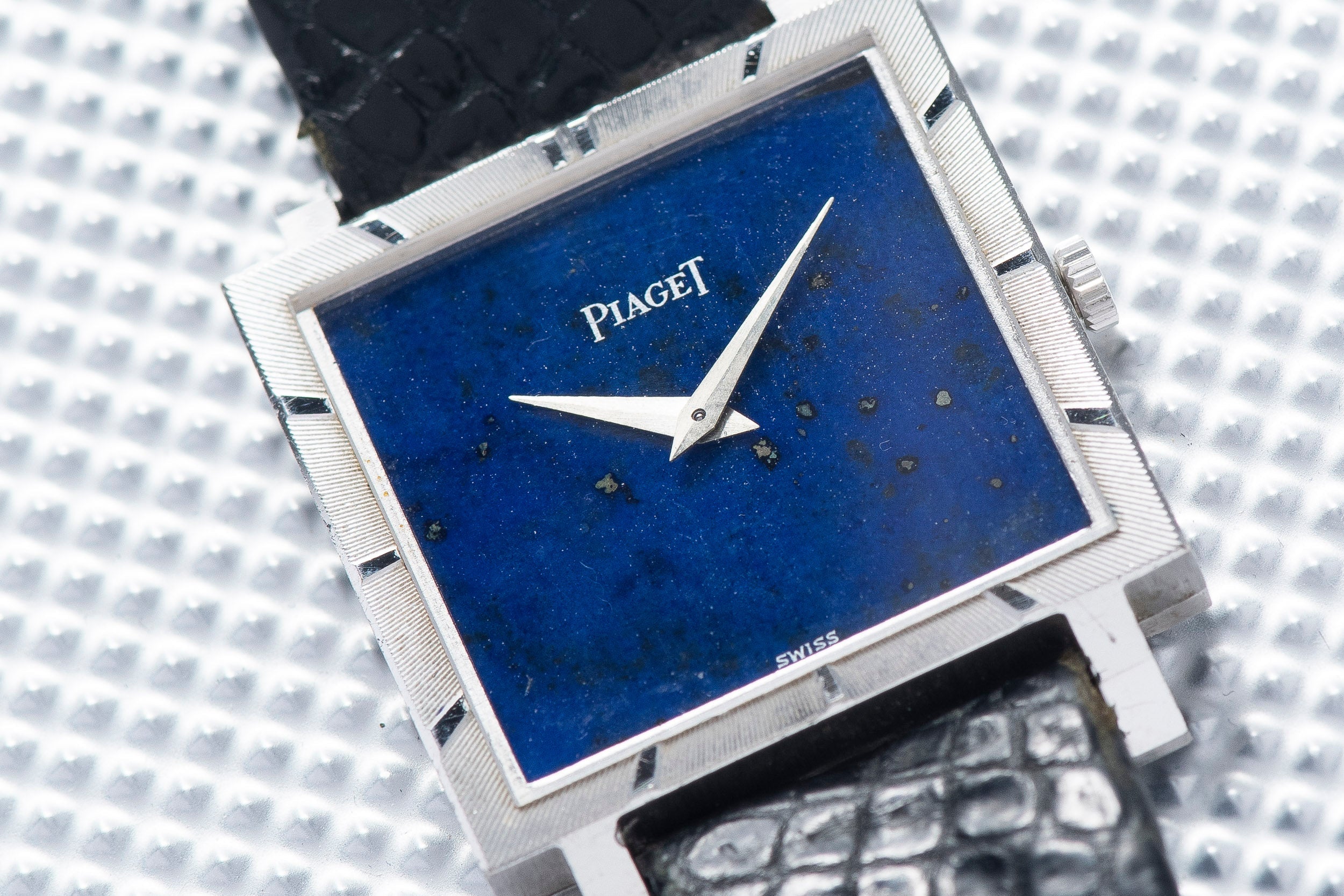 Piaget Carre Lapius Lazuli Analog Shift