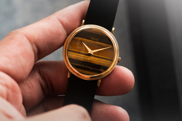 eye of the storm: dial-less watch by yesign studio