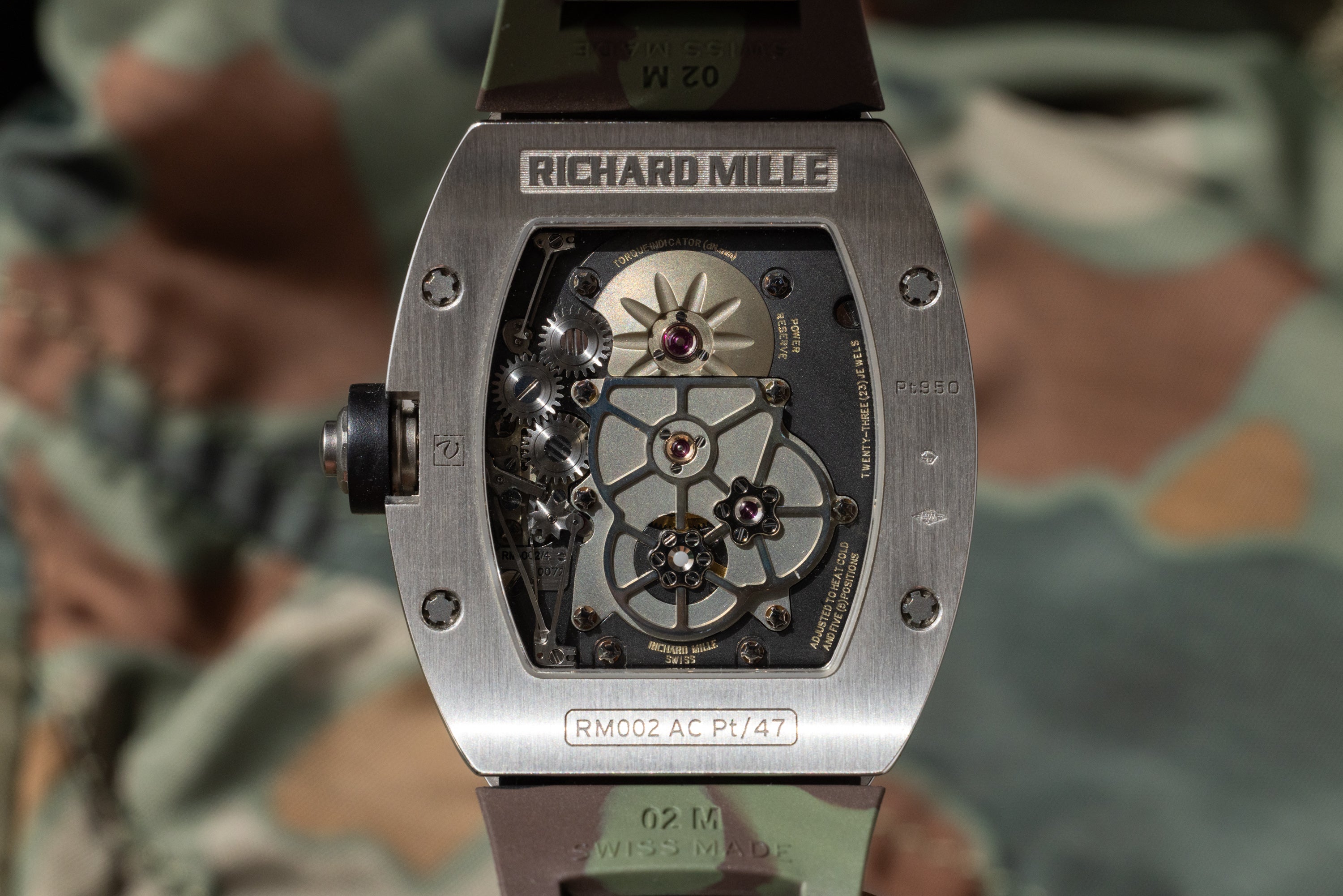 Richard Mille RM 002 Tourbillon Analog Shift