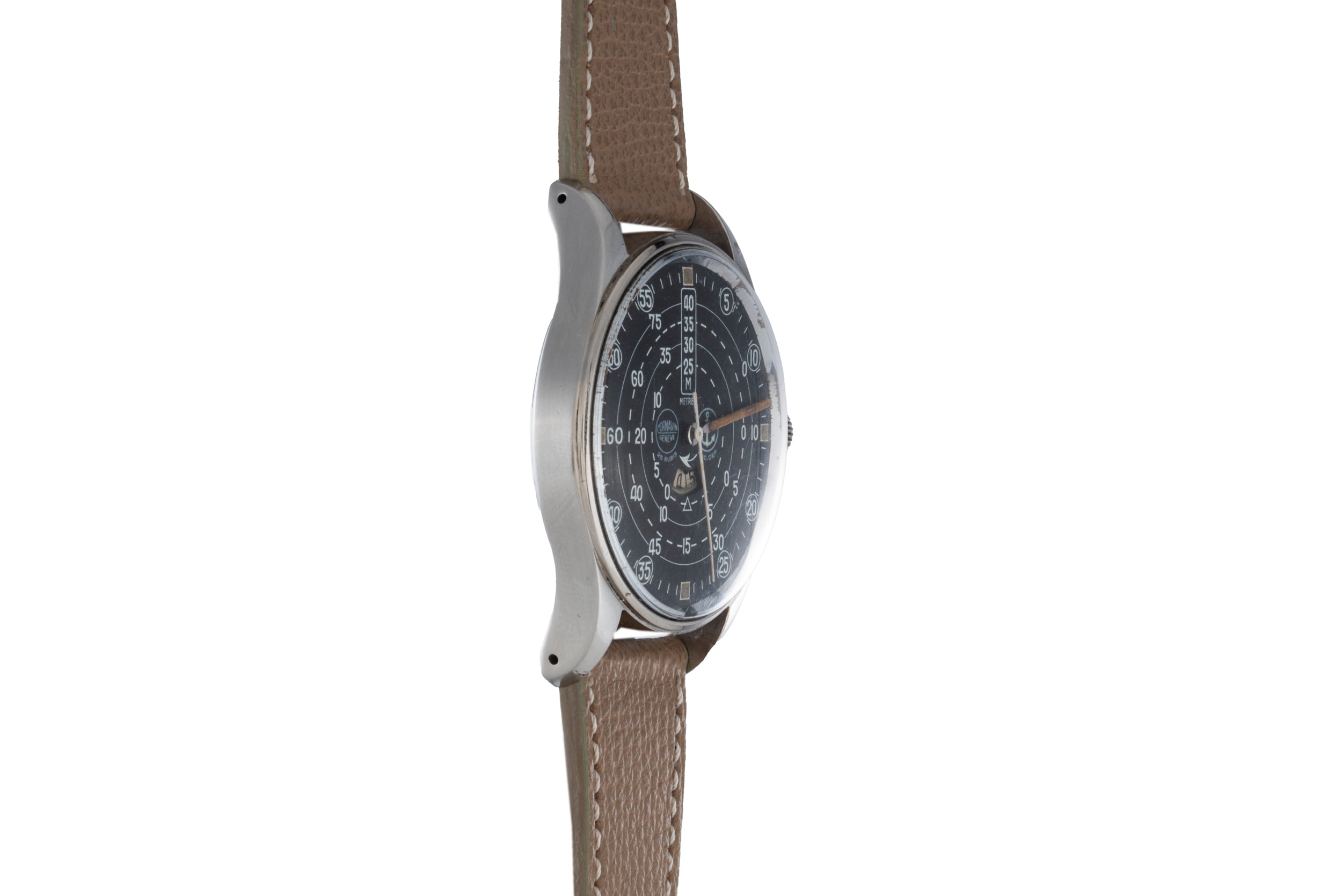VTG 60's 70's? Cornavin Dolphin Hand Winding Mechanical Watch 17 Jewels  Runs | eBay