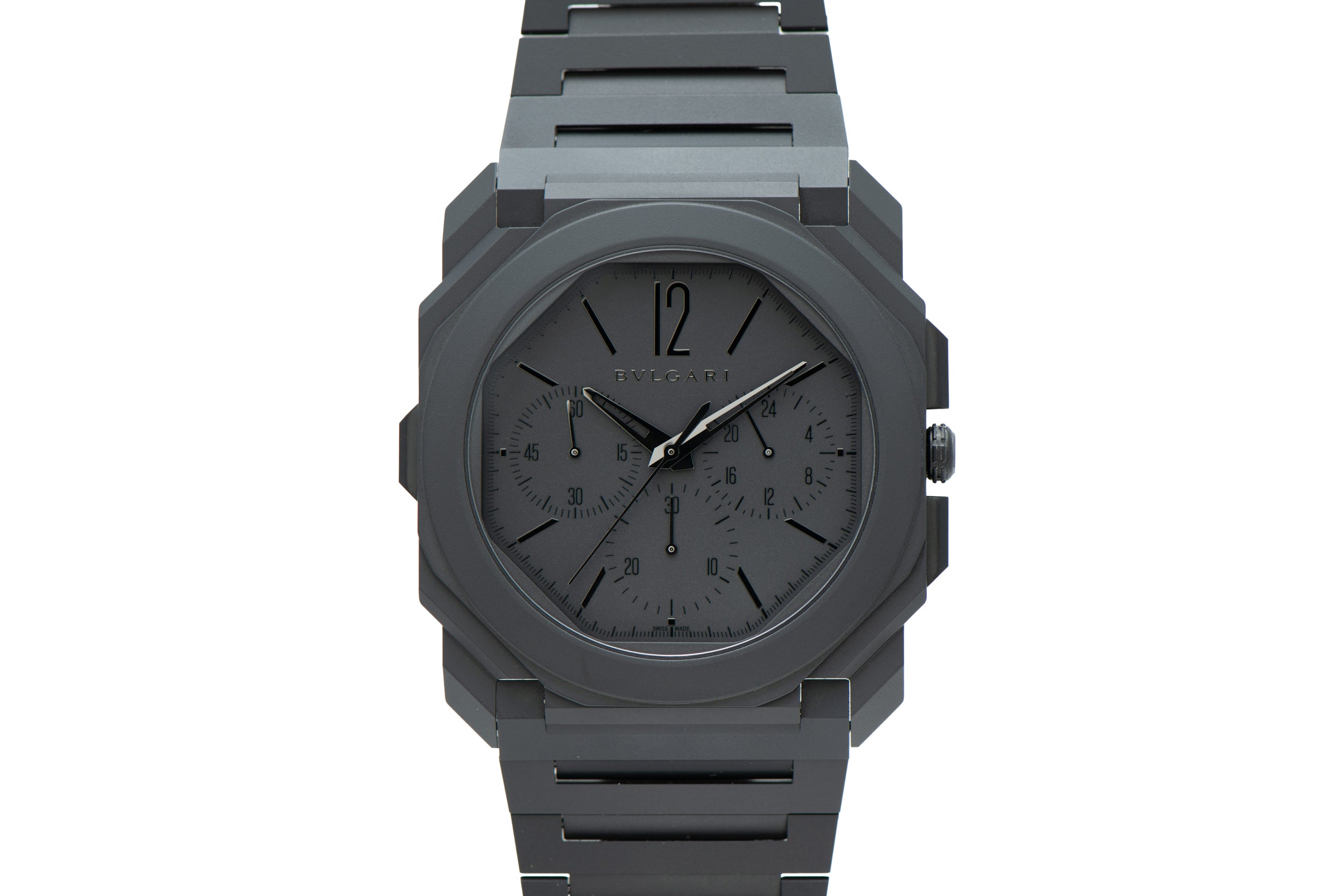 Bvlgari watch black new arrivals