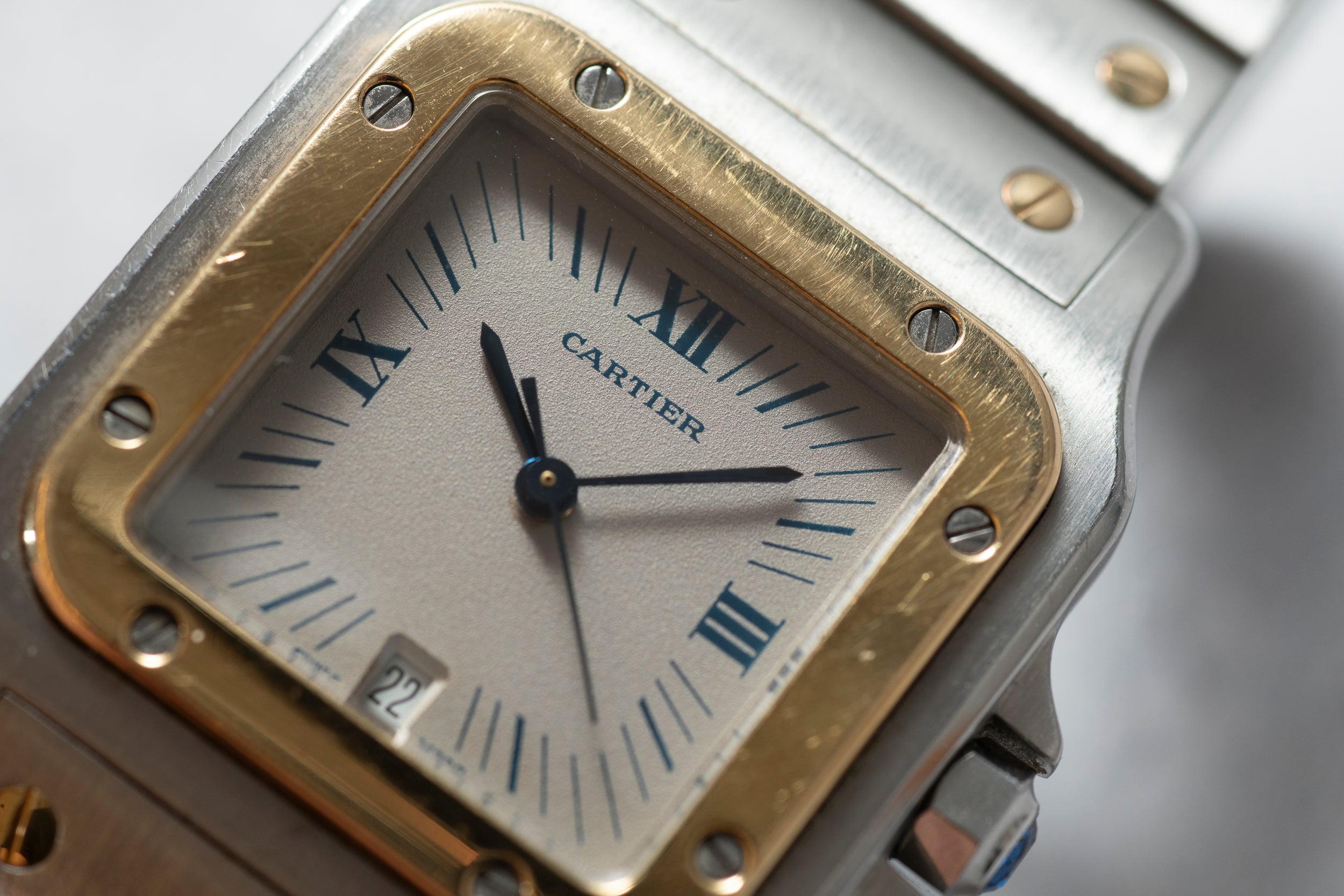 Cartier Santos Galbee Analog Shift