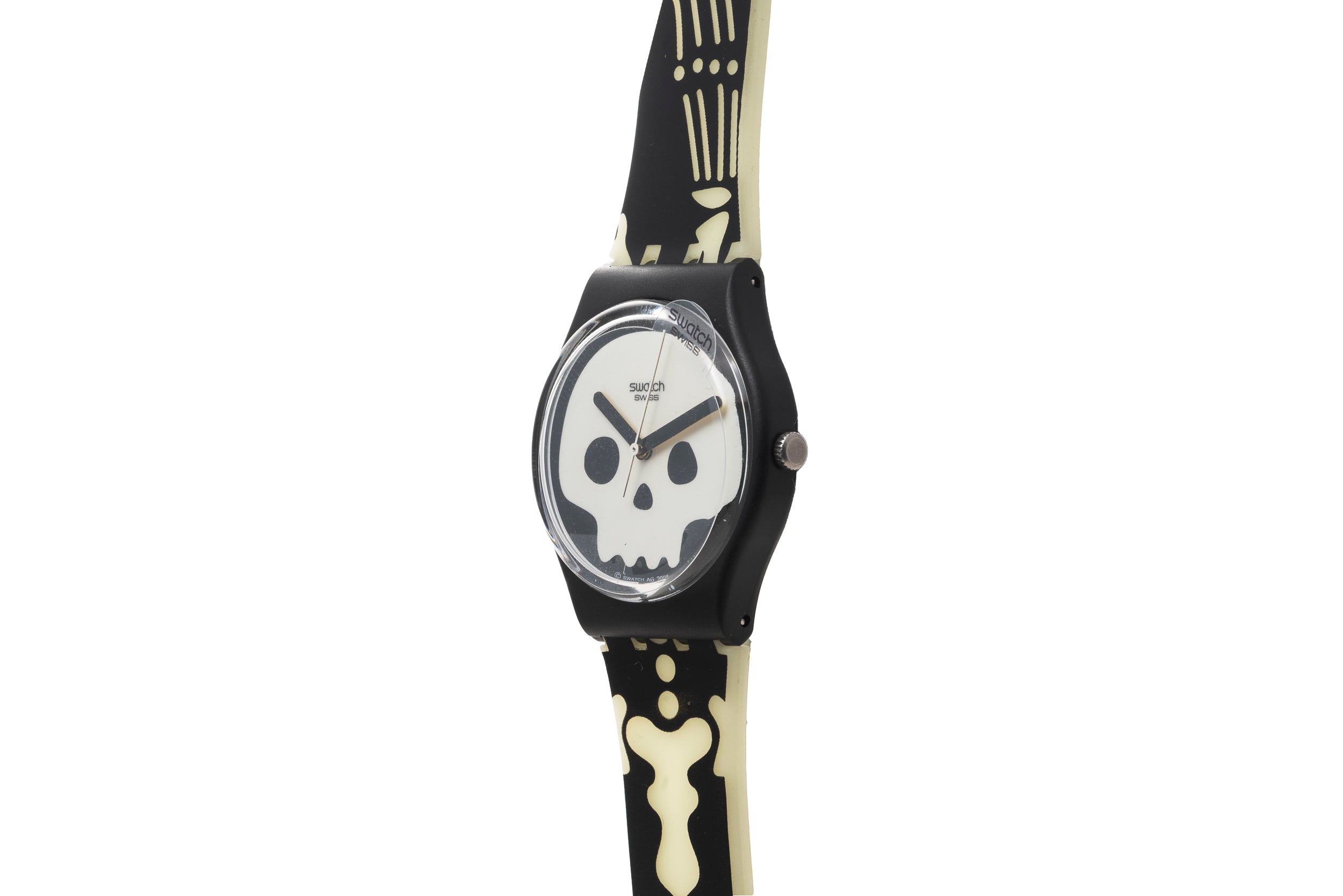 Swatch 007 James popular Bond Live and Let Die Baron Semedi Villains Collection GB237