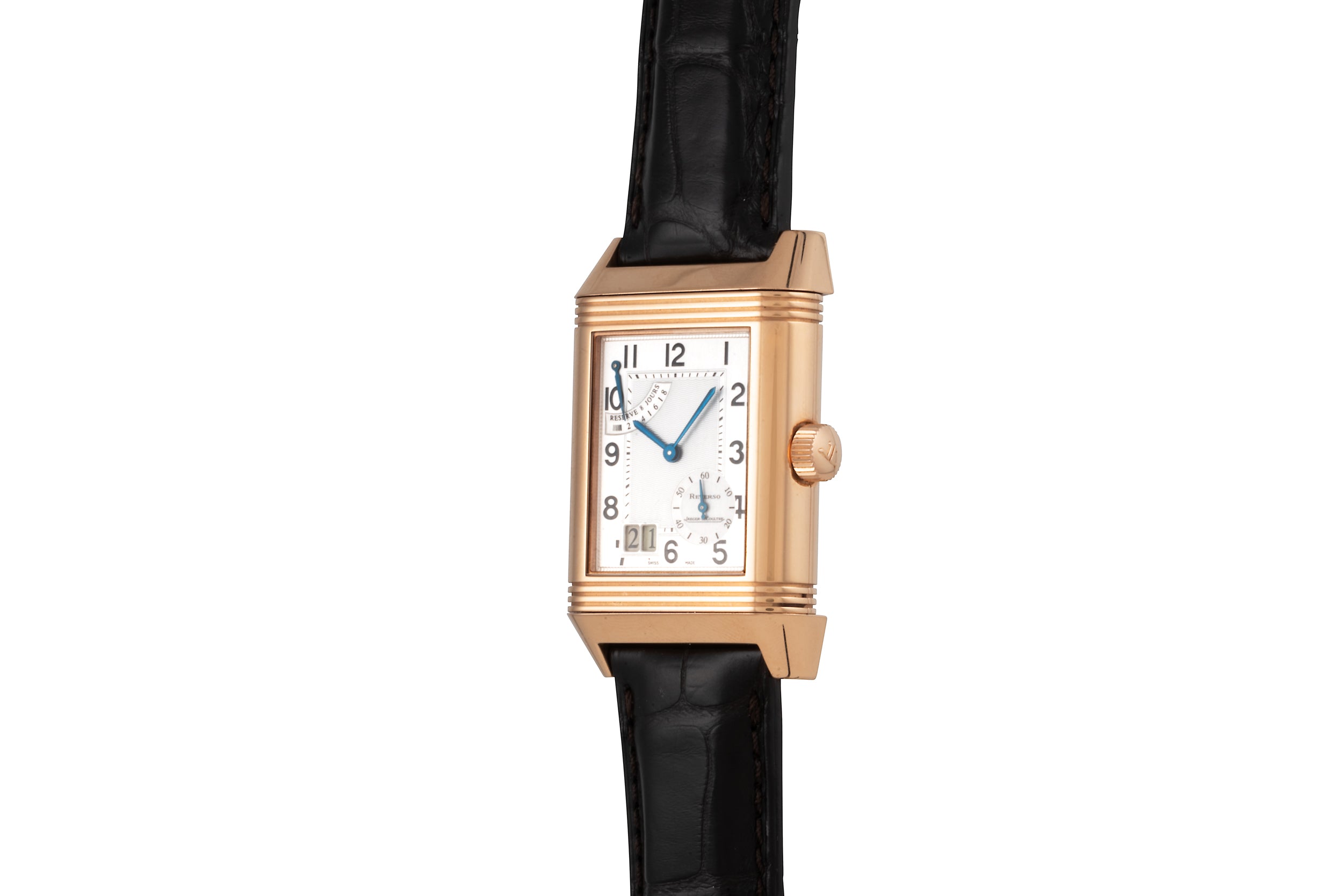 Jaeger LeCoultre Reverso Grande Date Analog Shift