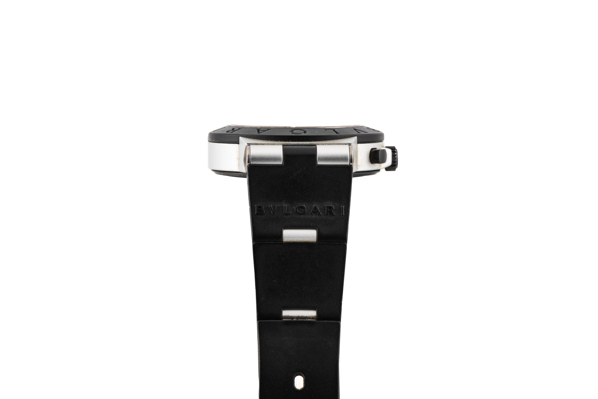 Bvlgari diagono sale rubber strap