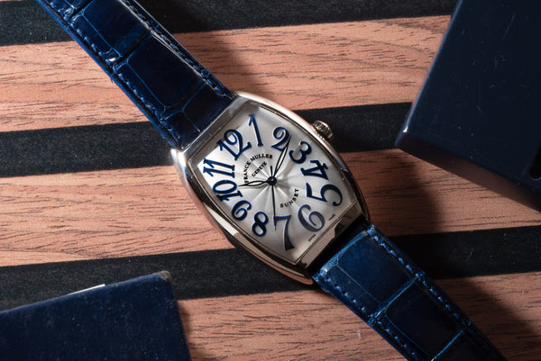 Franck Muller Cintree Curvex Sunset Analog Shift