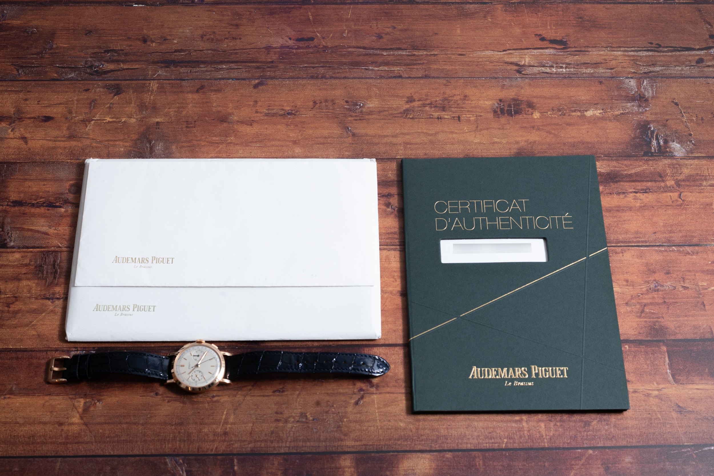 Audemars Piguet Jumbo Two Register Chronograph