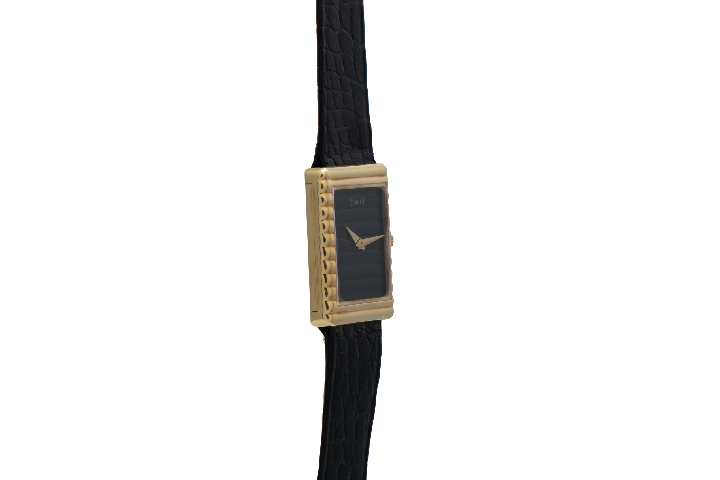 Piaget Onyx Rectangular Dress Watch Analog Shift