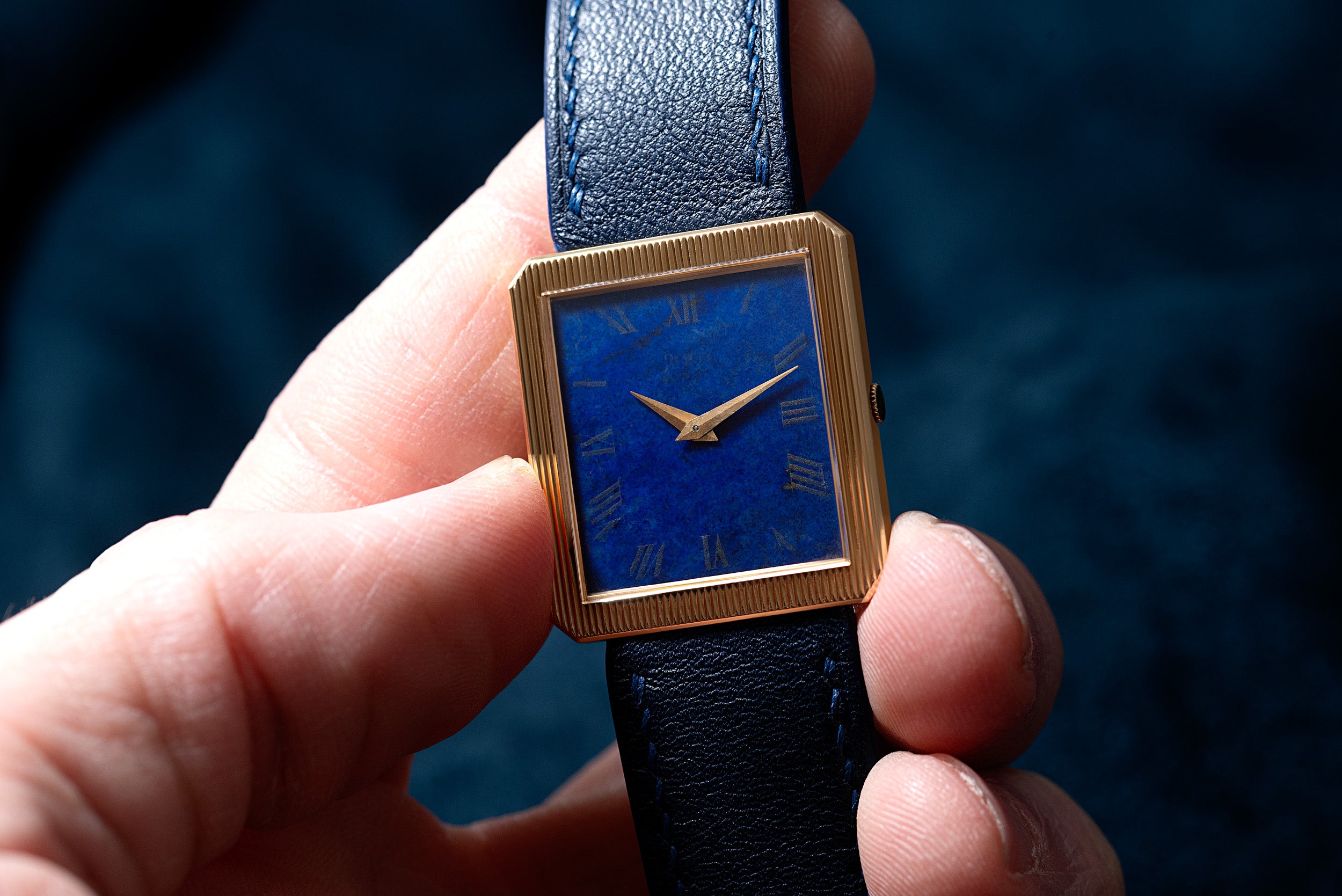 Piaget Protocole Lapis Lazuli Dress Watch Analog Shift