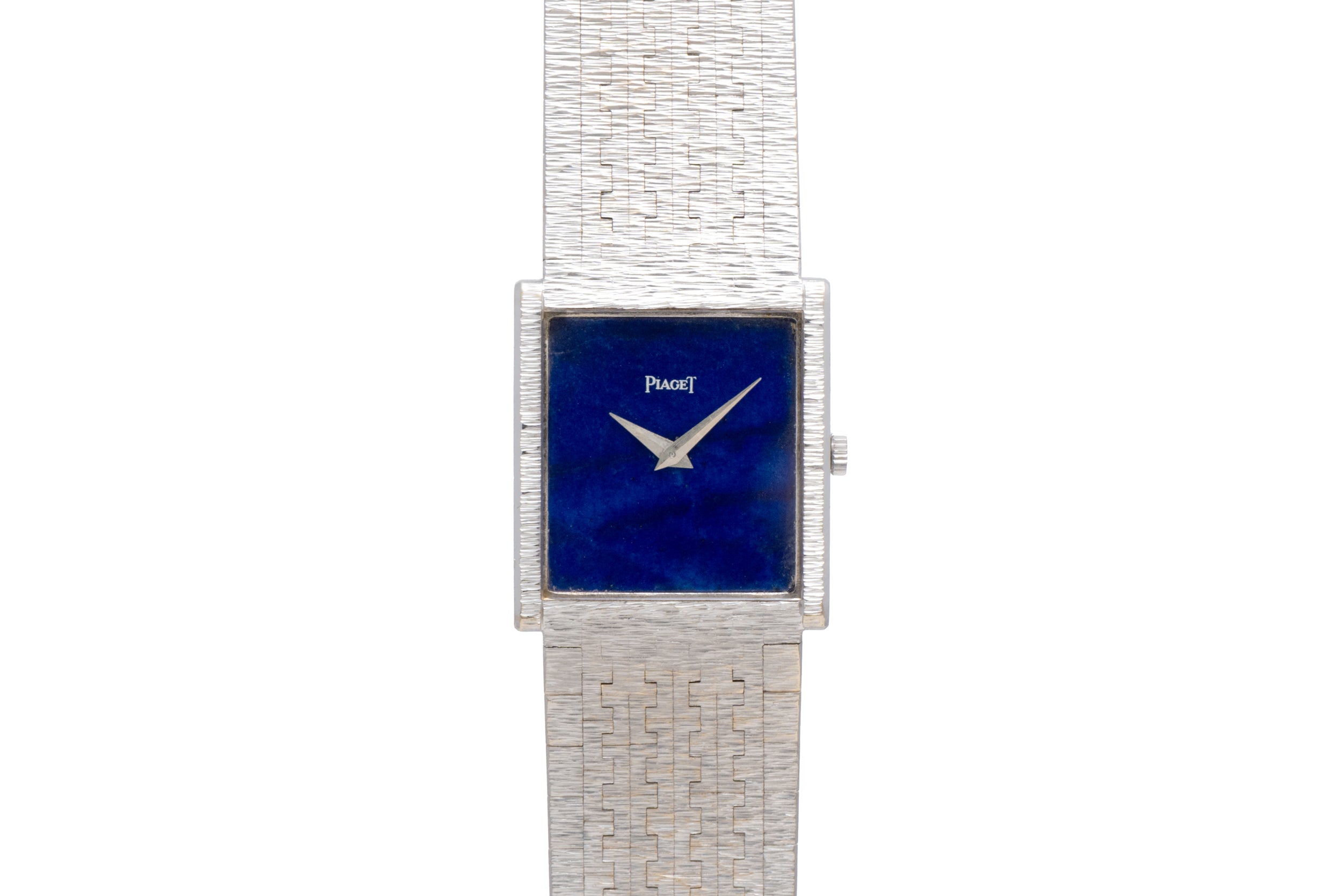 Piaget White Gold Lapis Lazuli Dress Watch