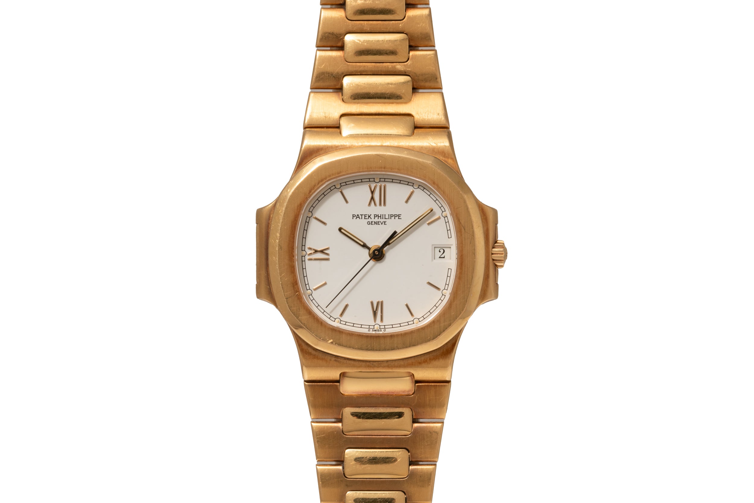 Patek nautilus gold price best sale