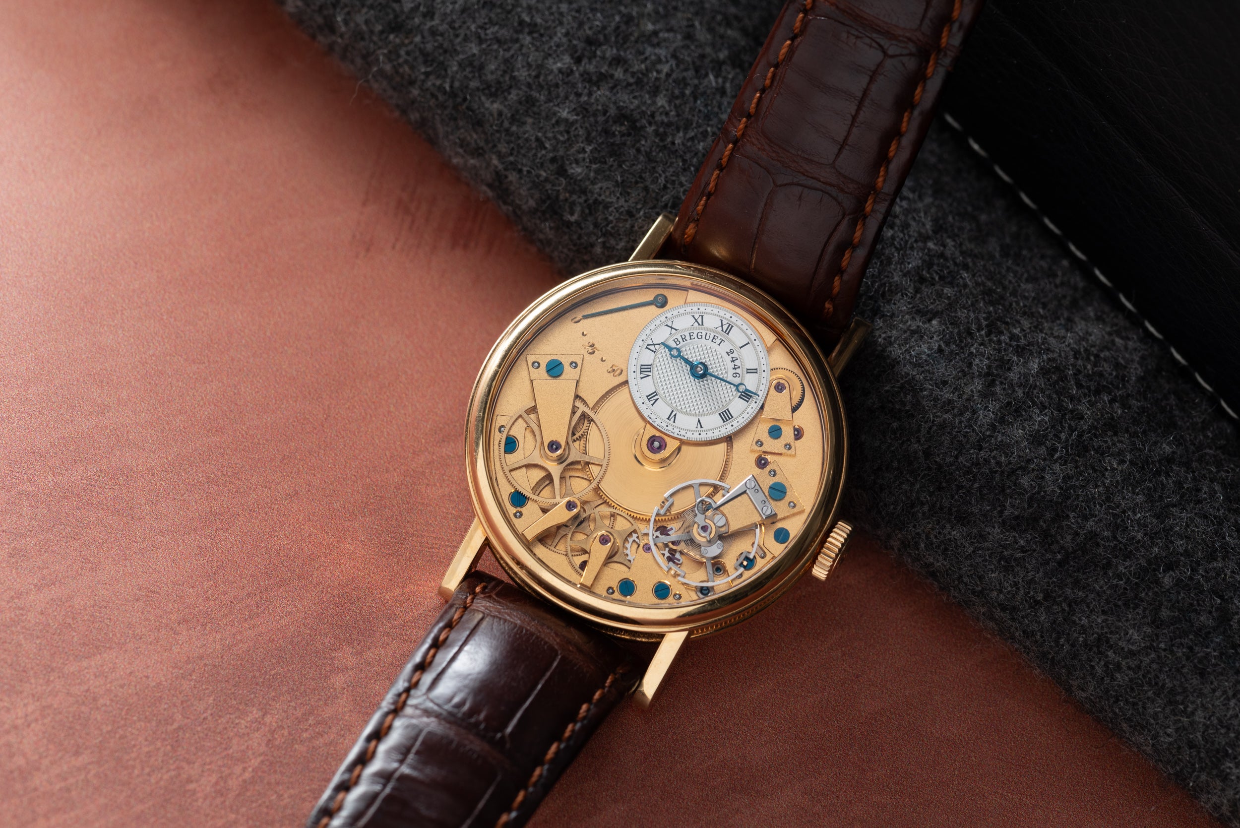 Breguet Tradition Yellow Gold Analog Shift