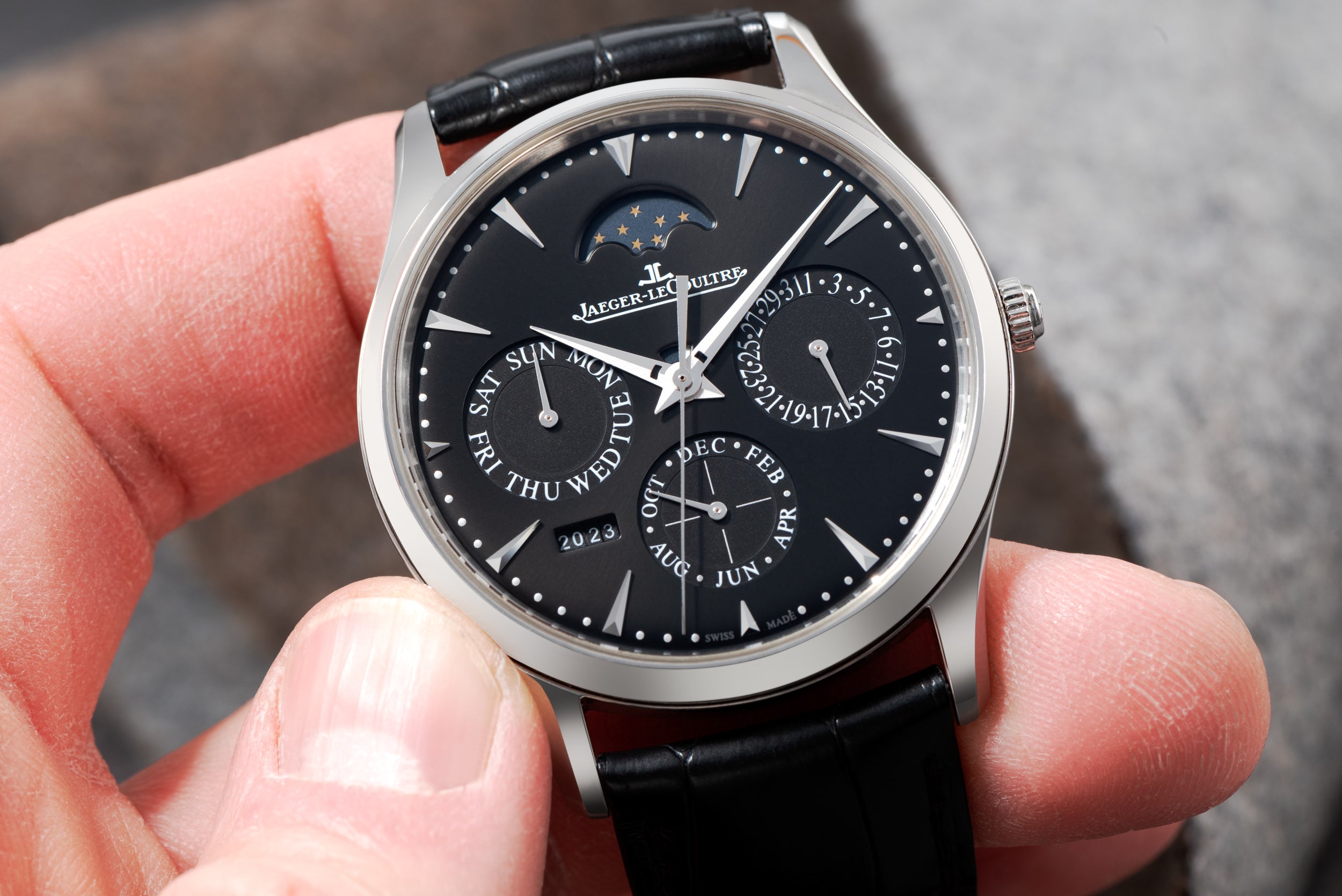 Jaeger ultra best sale thin moonphase