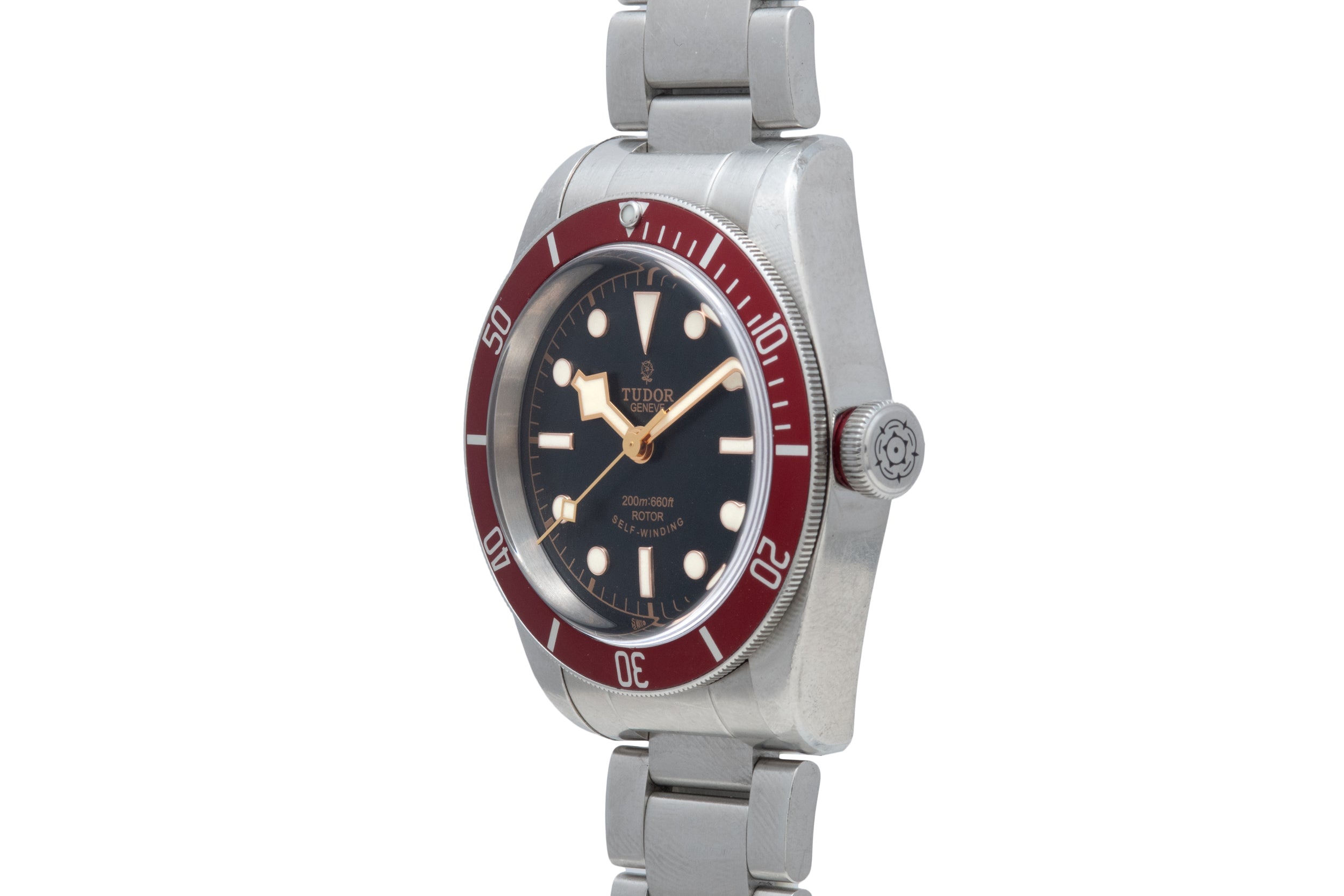 Tudor Black Bay Rose Dial Analog Shift