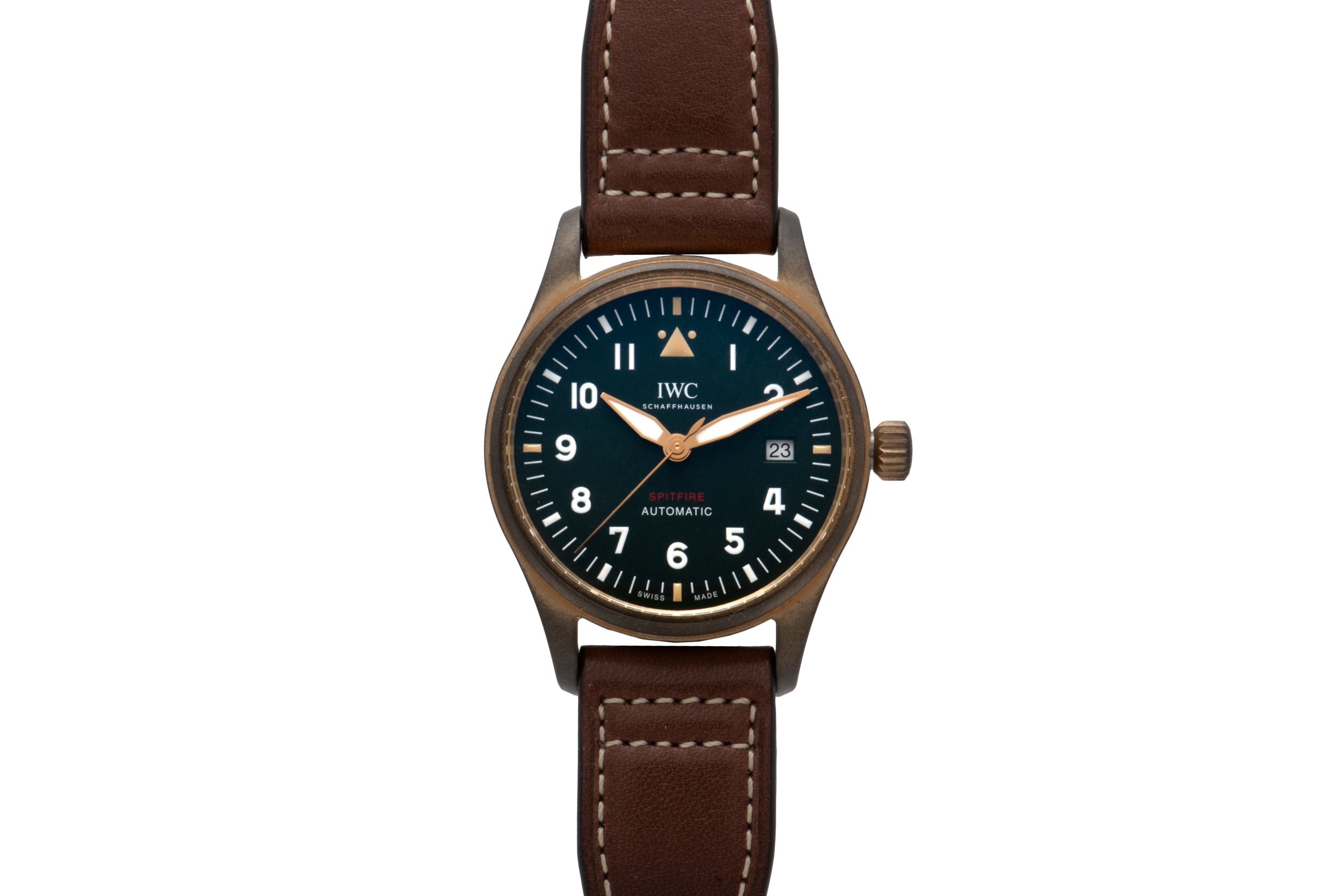 IWC Pilot s Watch Automatic Spitfire Bronze Analog Shift