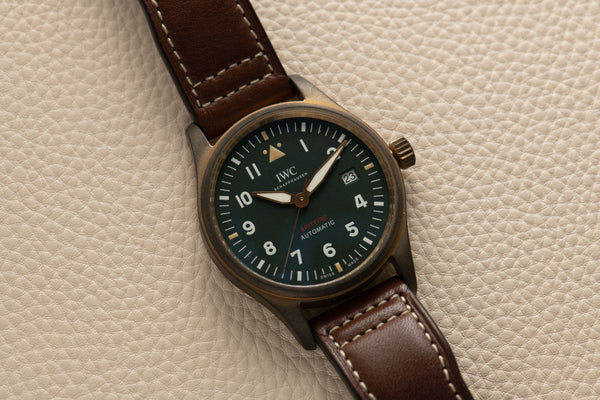 IWC Pilot s Watch Automatic Spitfire Bronze Analog Shift