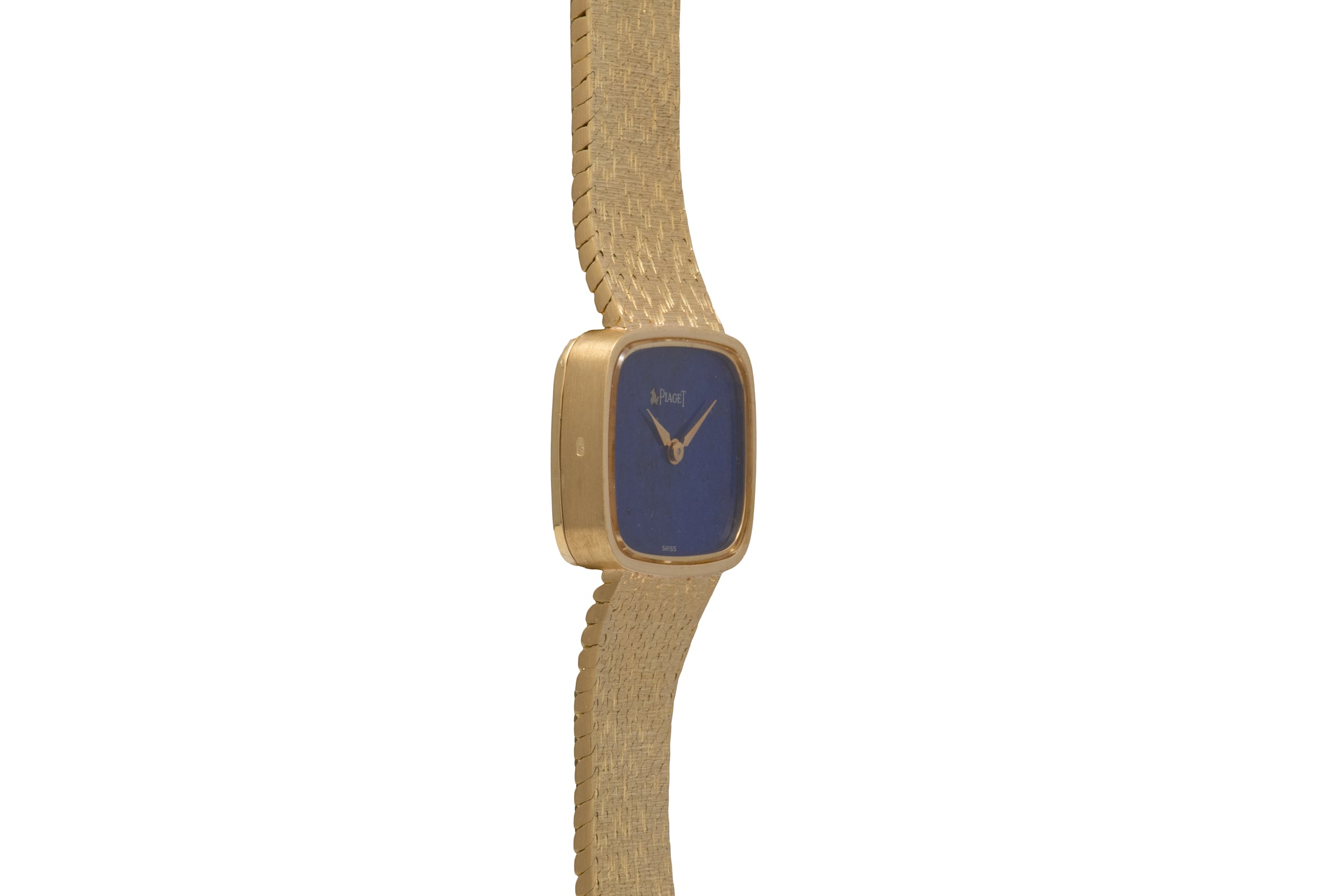 Piaget Lapis Lazuli Yellow Gold Dress Watch Analog Shift