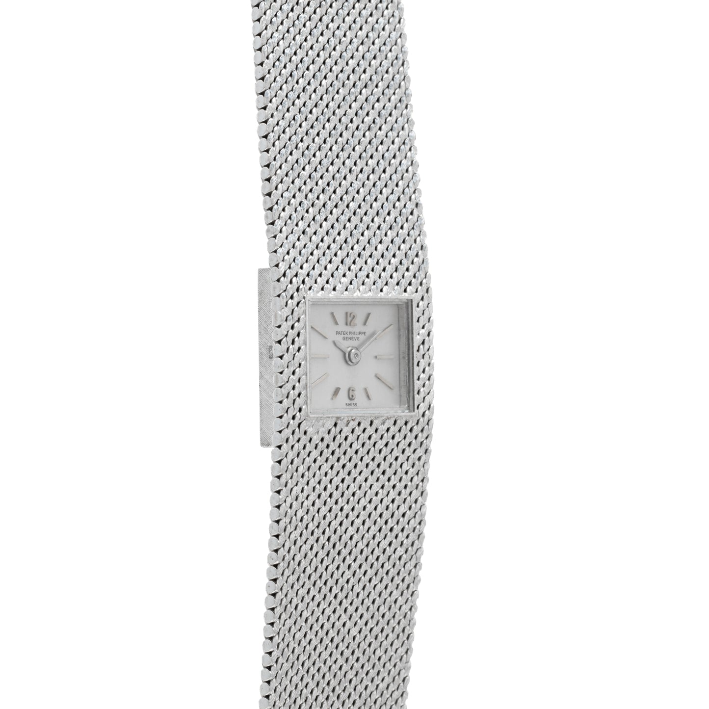 Patek Philippe White Gold Ladies Bracelet Watch