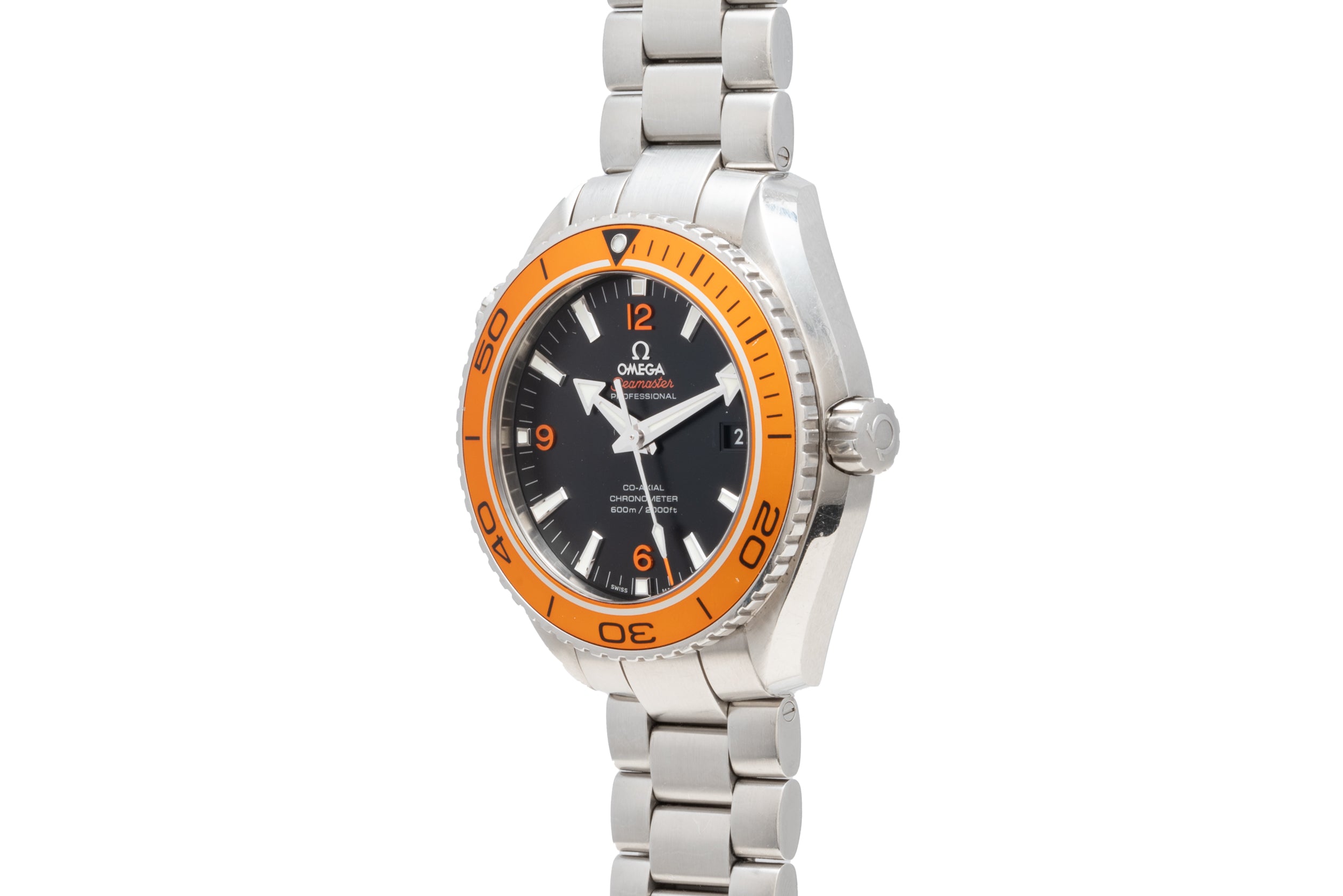 Omega seamaster orange dial hot sale