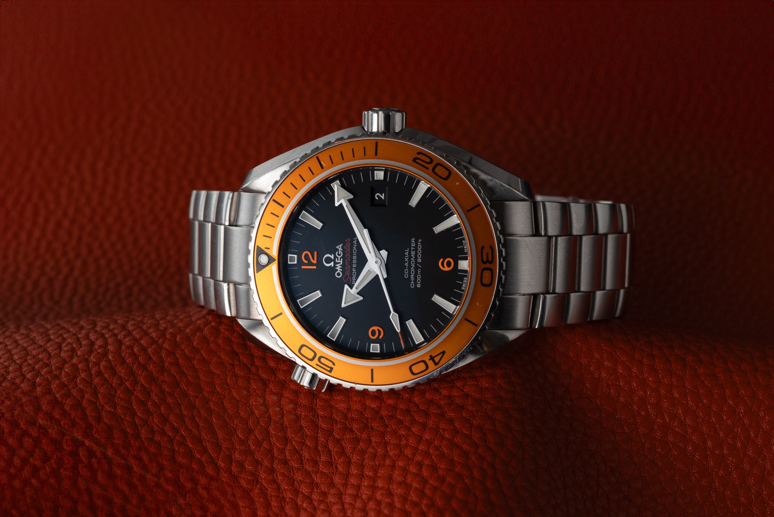 Omega Seamaster Planet Ocean 600M Co Axial Analog Shift