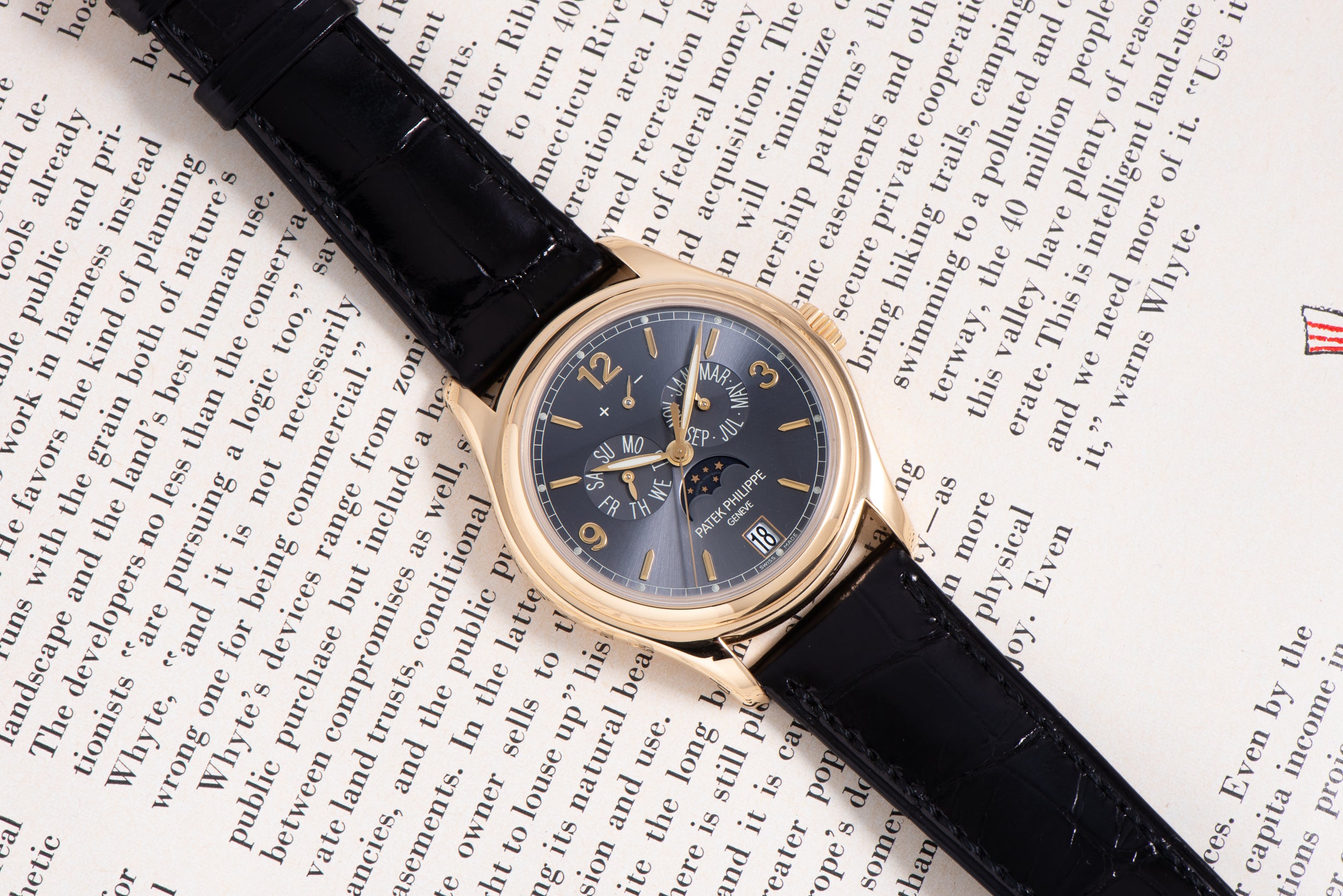 Patek Philippe Annual Calendar Moonphase