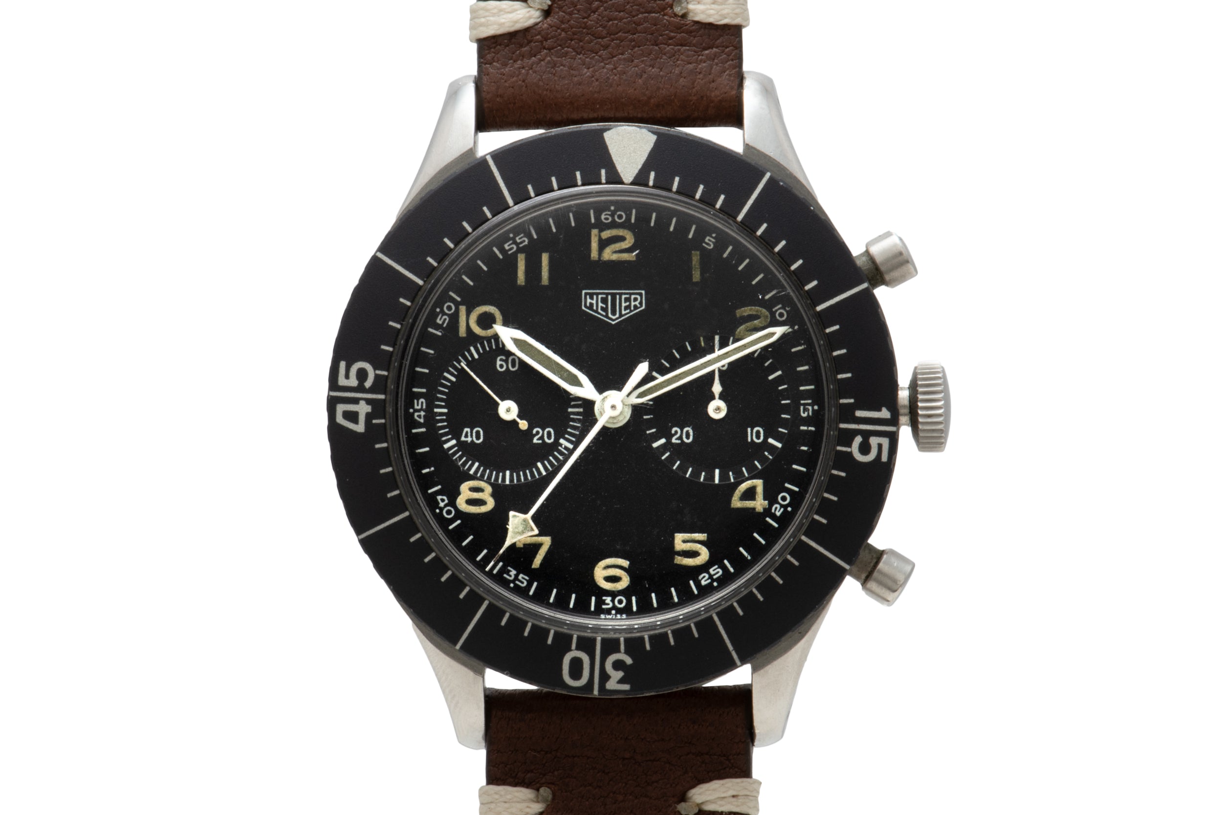 Grayson big dial outlet military quartz chronograph watch