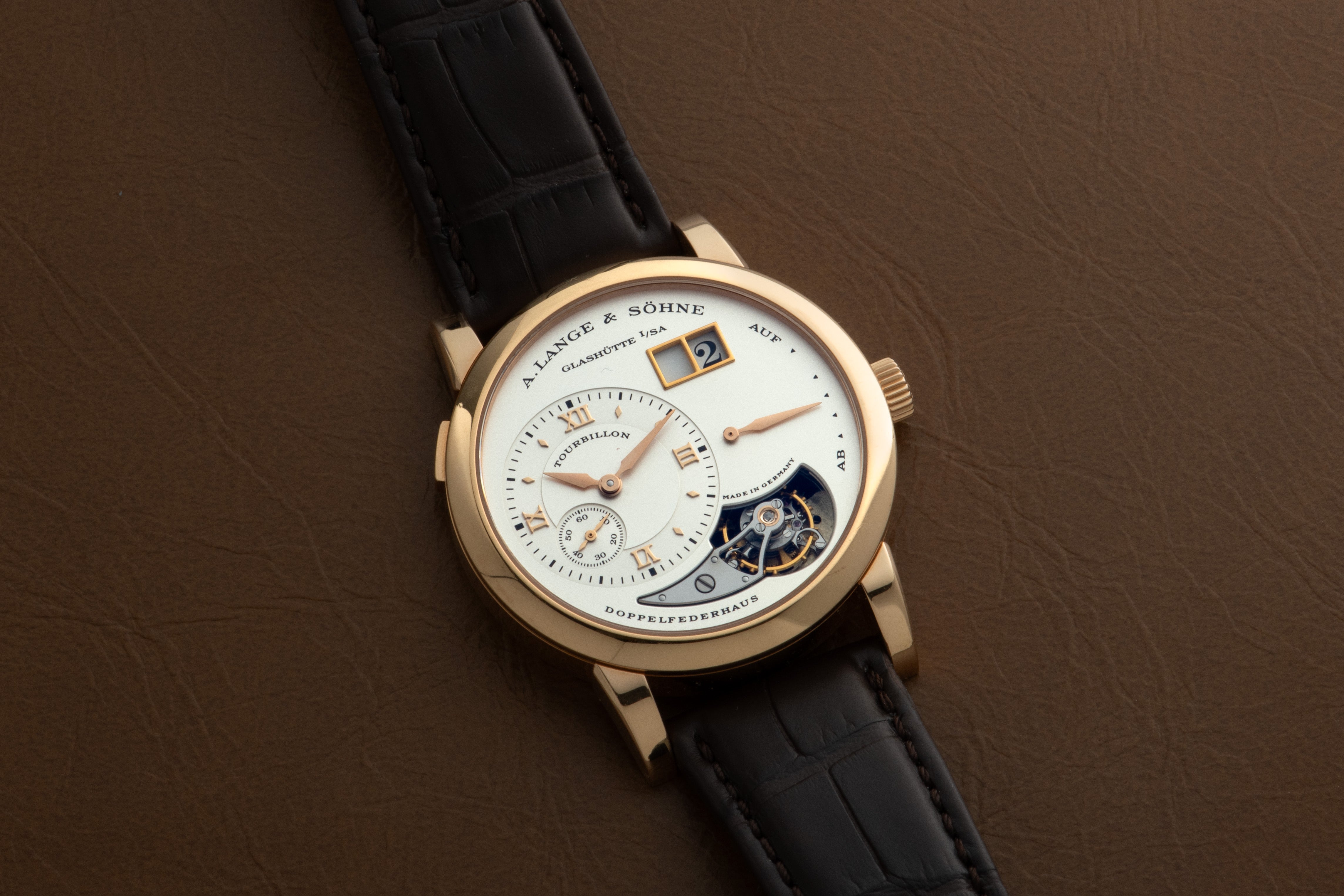 Lange tourbillon best sale