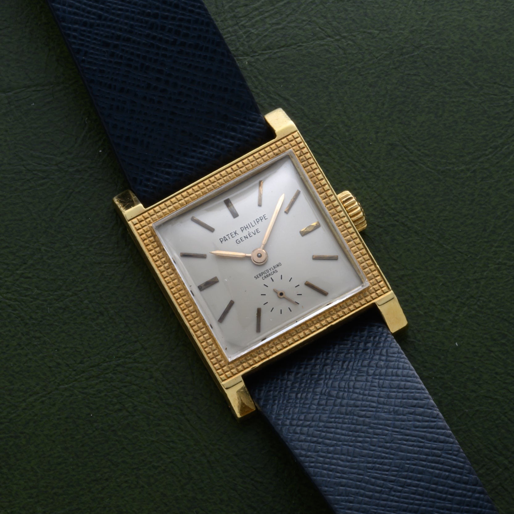 Patek Philippe Square Dress Watch Serpico Y Laino Analog Shift