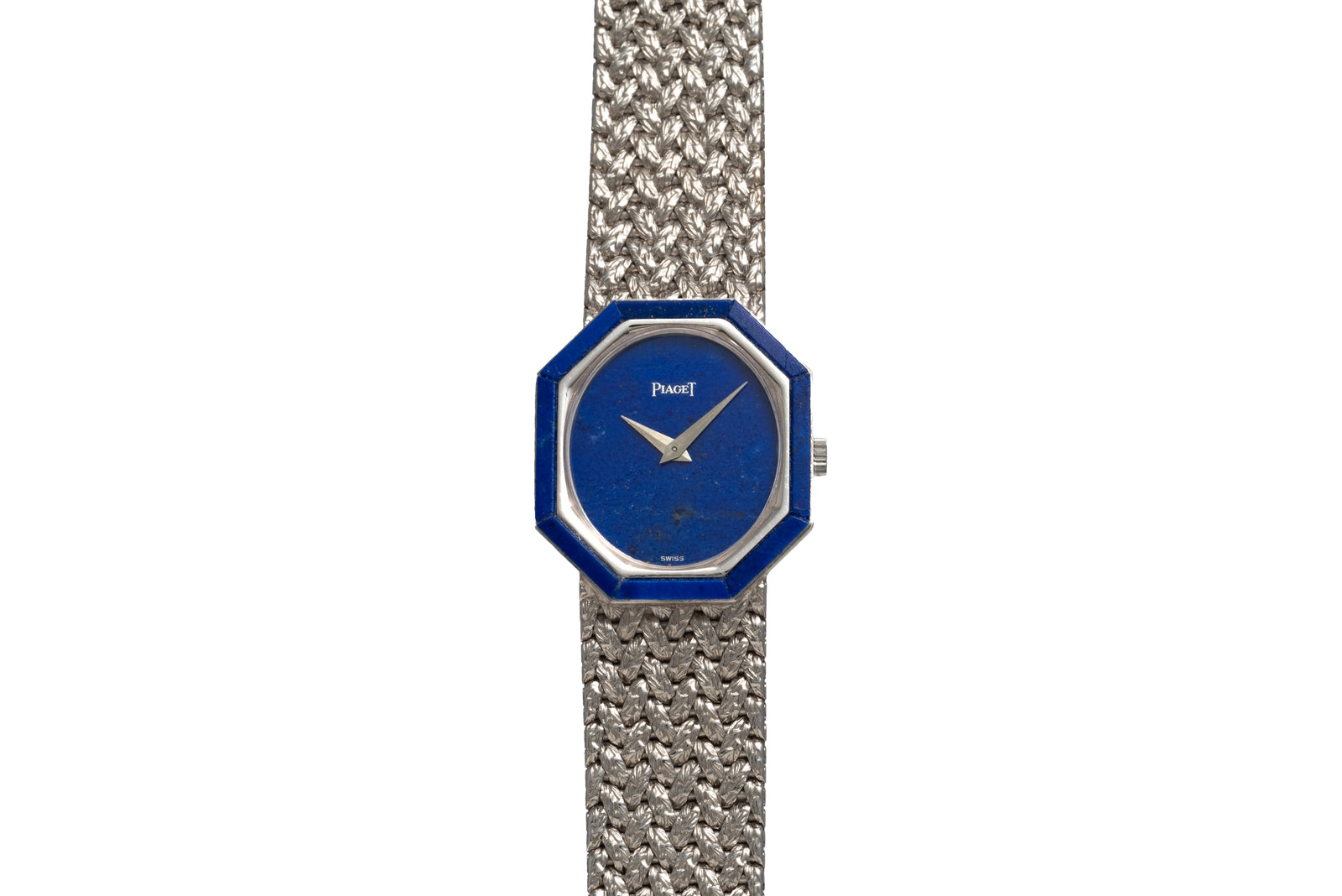 Piaget 'Lapis Lazuli' White Gold Dress Watch