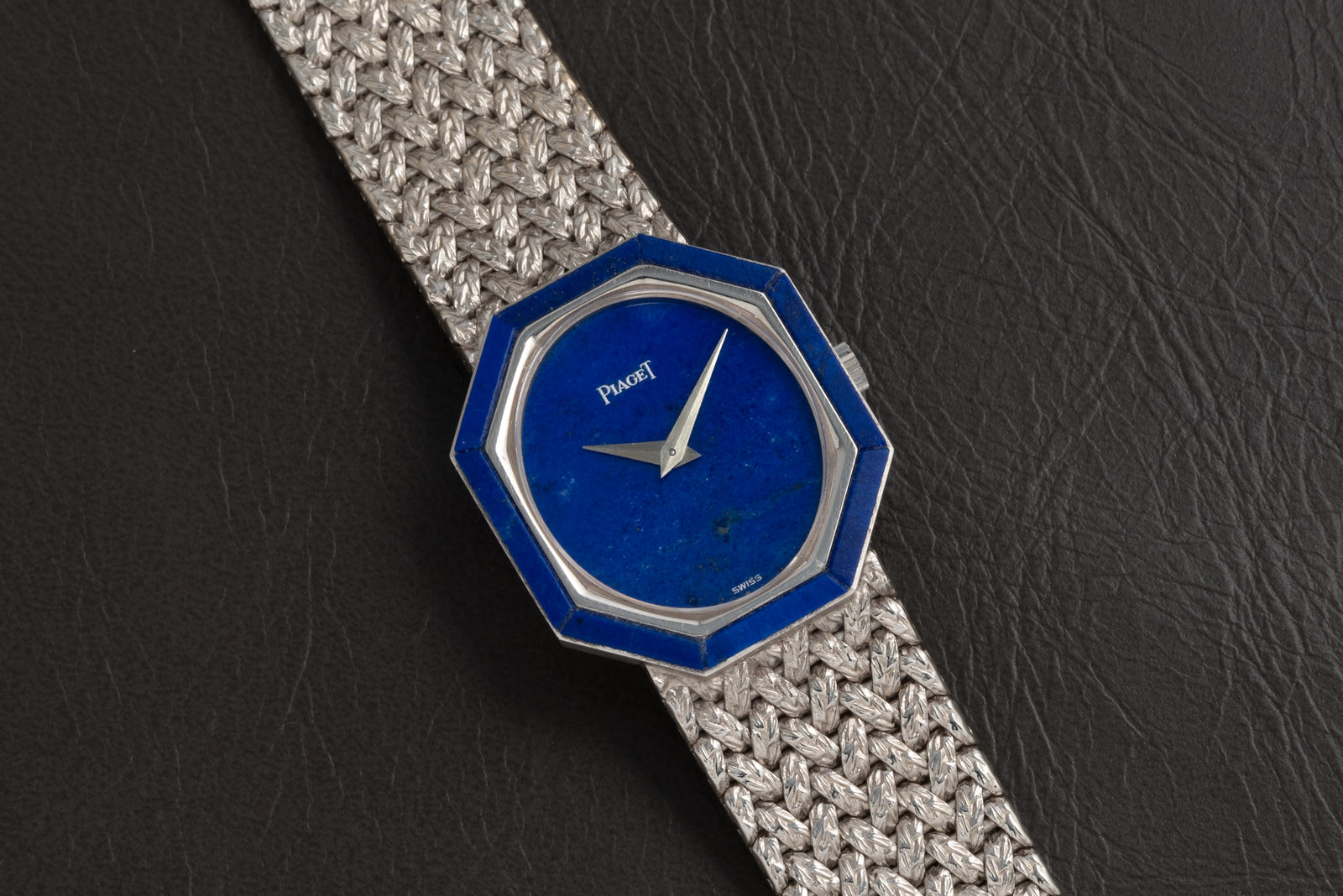 Piaget 'Lapis Lazuli' White Gold Dress Watch