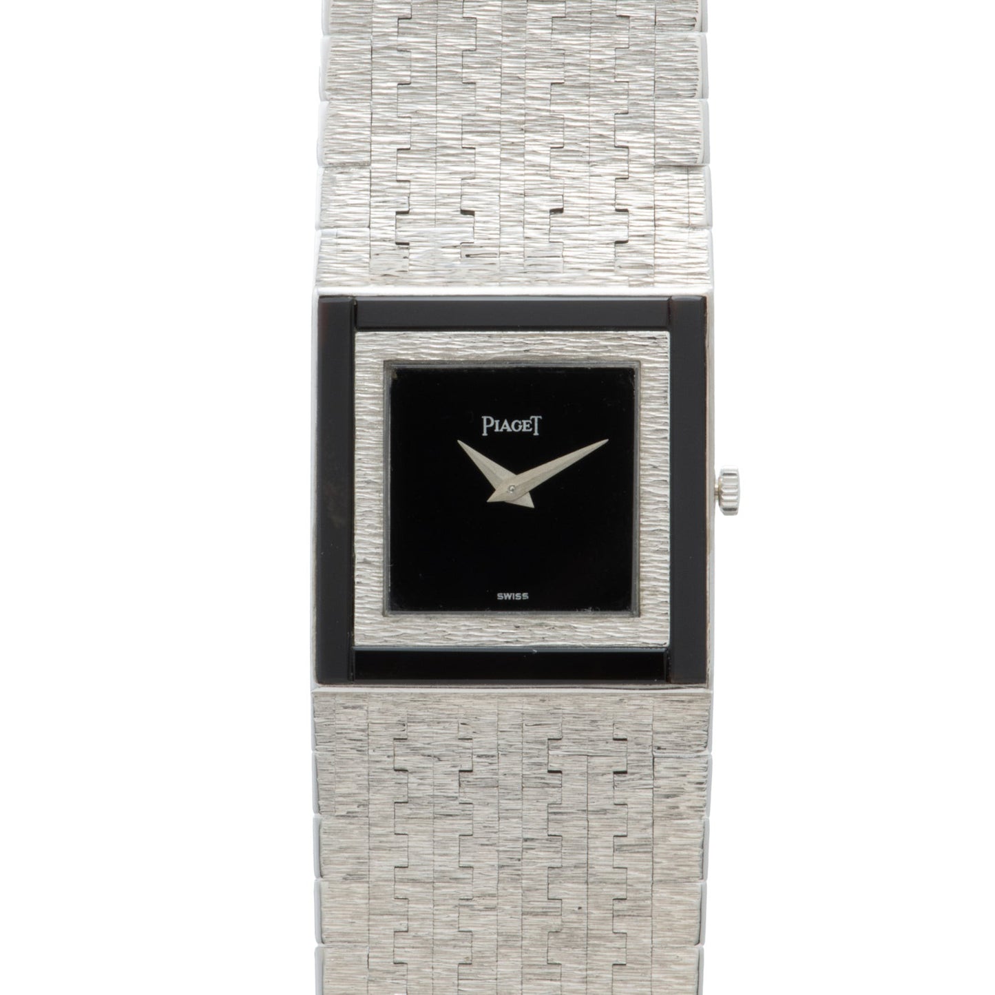 Piaget White Gold 'Onyx' Dress Watch