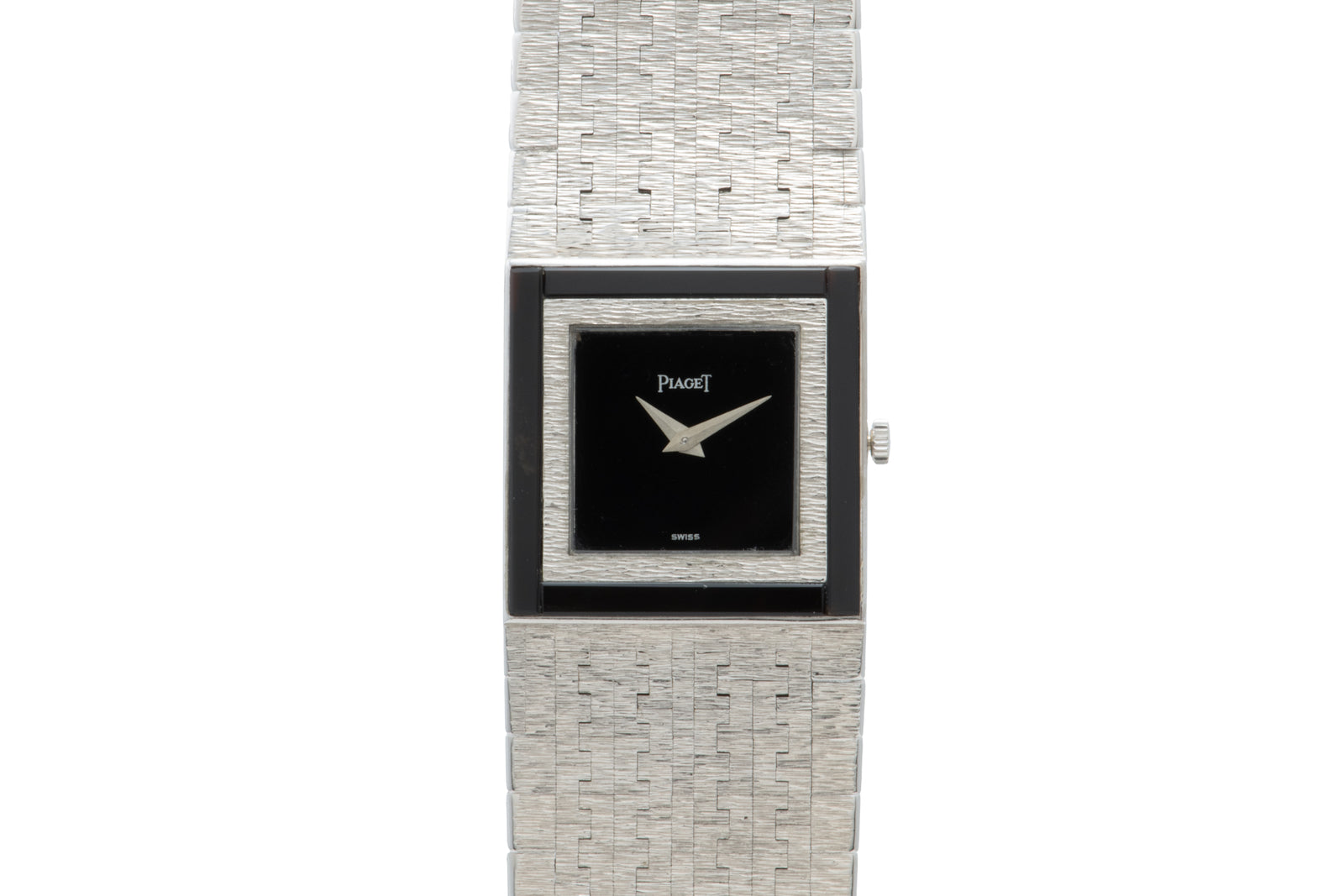 Piaget White Gold 'Onyx' Dress Watch