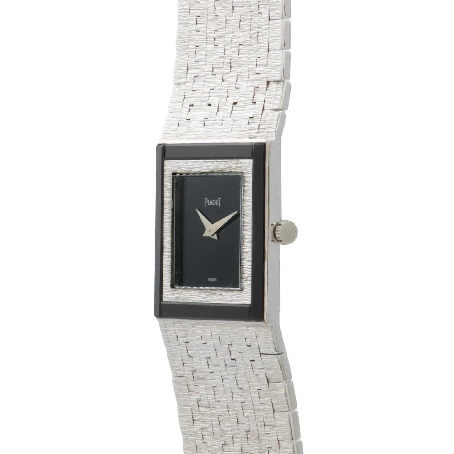 Piaget White Gold 'Onyx' Dress Watch