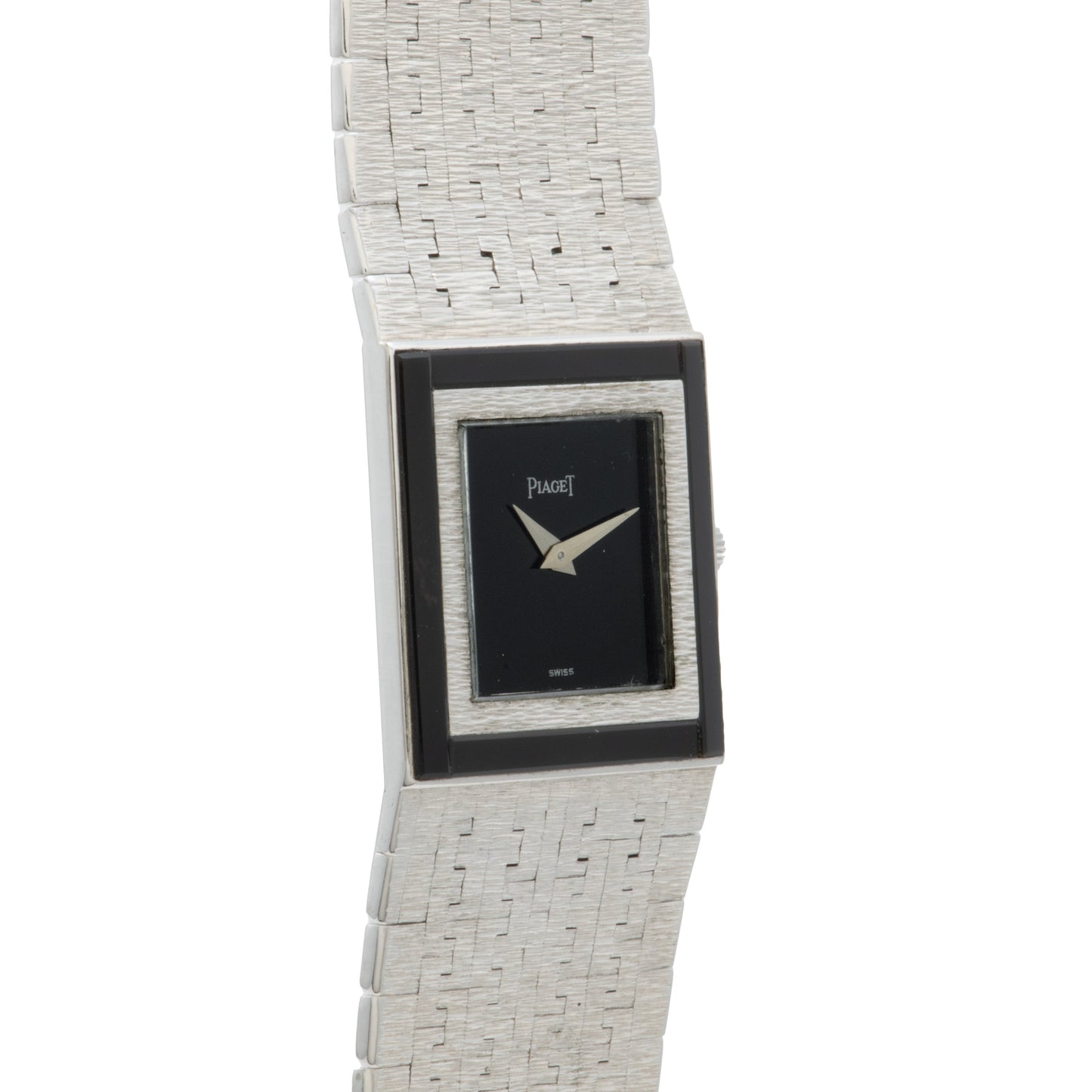 Piaget White Gold 'Onyx' Dress Watch