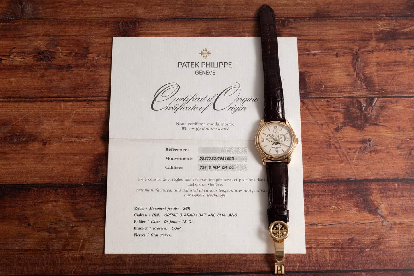 Patek Philippe Annual Calendar