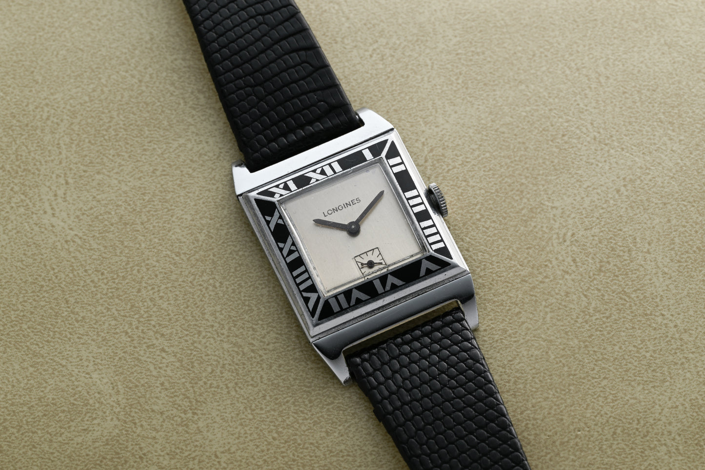 Longines Art Deco Watch 'IWC Napolean Case'