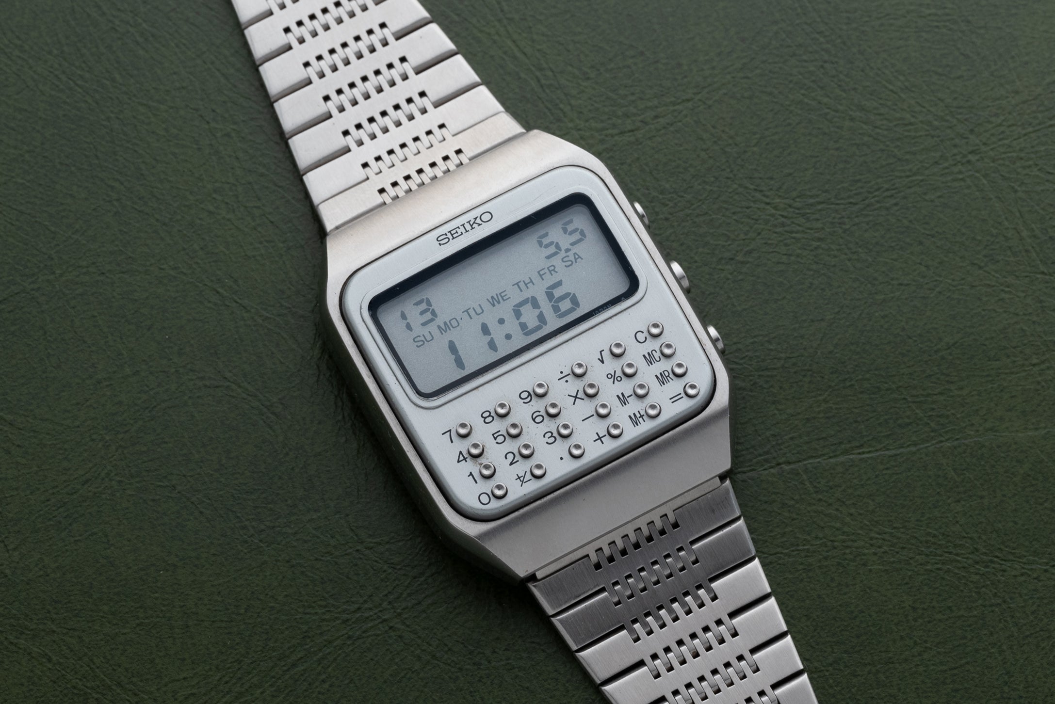 Seiko backlight watch on sale