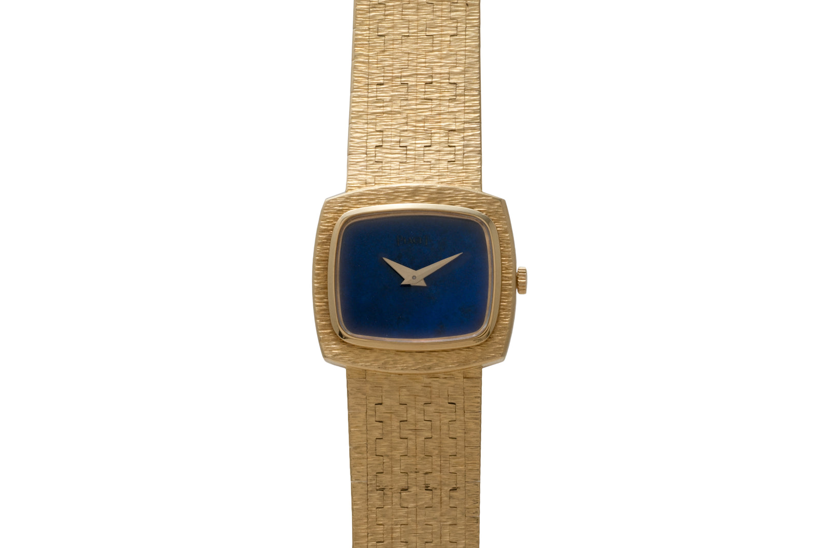 Piaget 'Lapis Lazuli' Yellow Gold Dress Watch