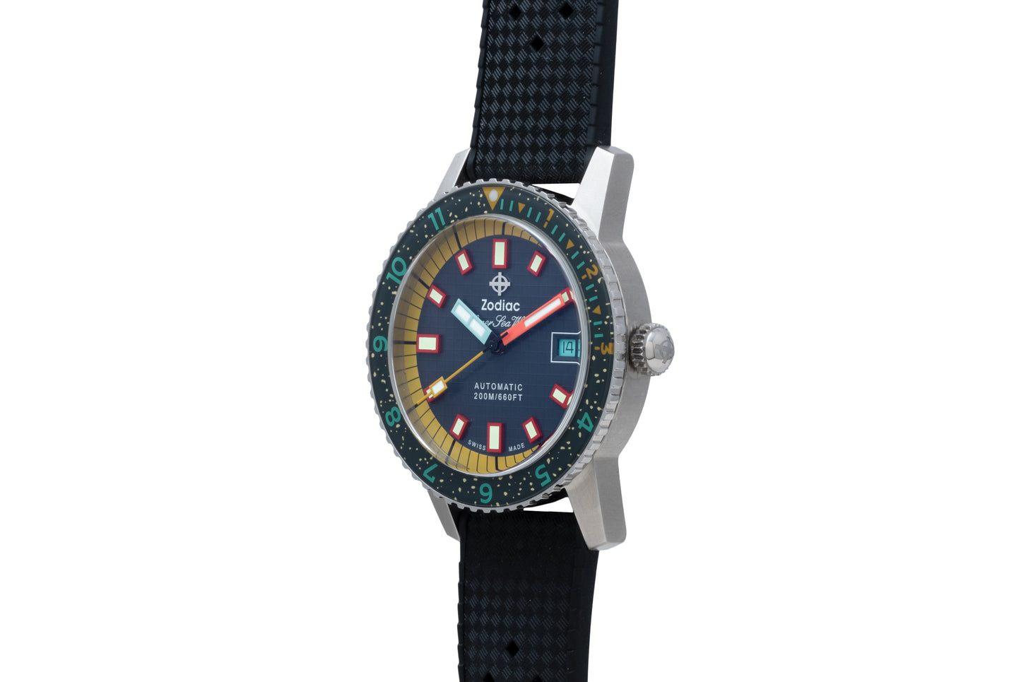 Zodiac Super SeaWolf Worn & Wound Limited Edition