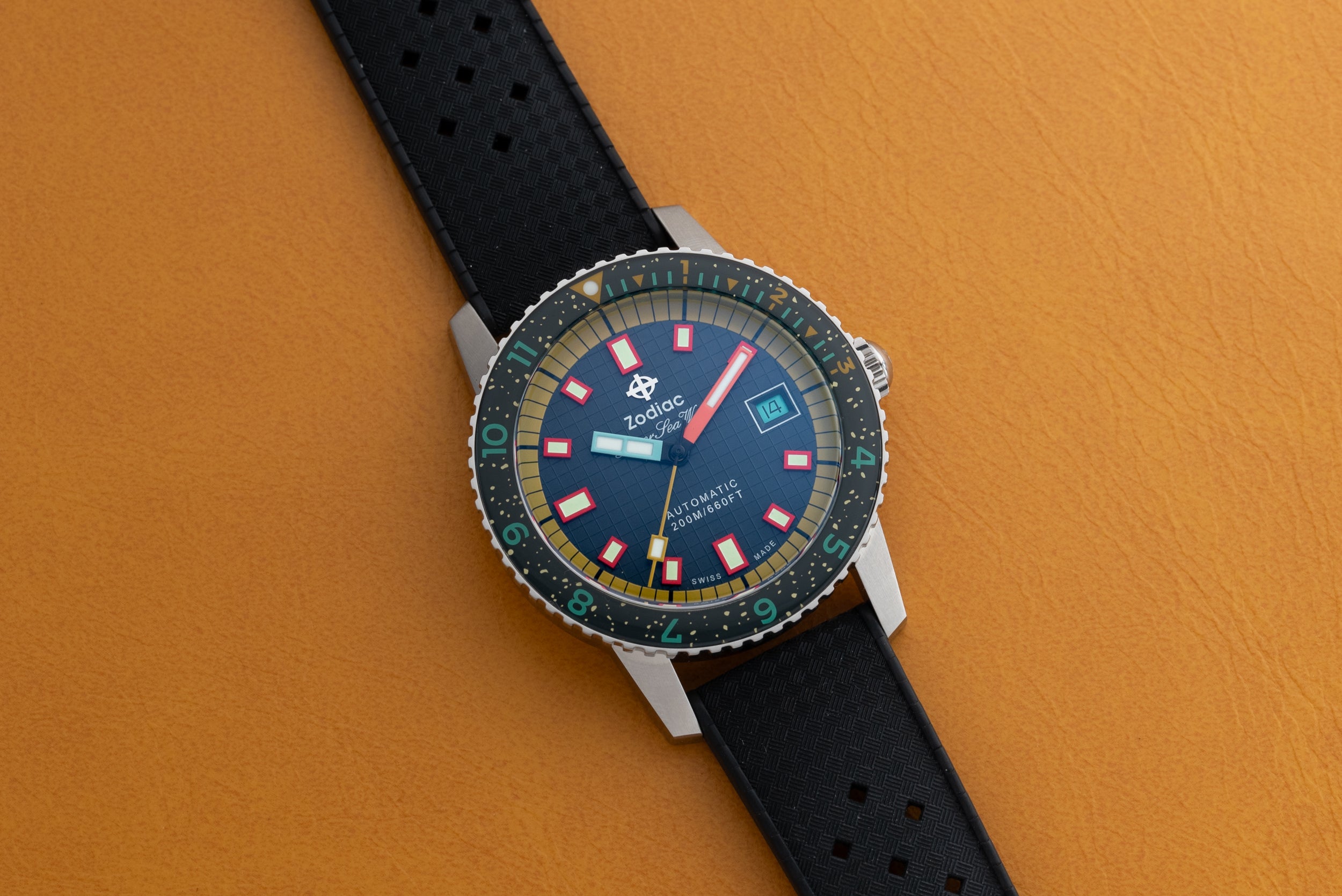 Zodiac Super SeaWolf Worn & Wound Limited Edition