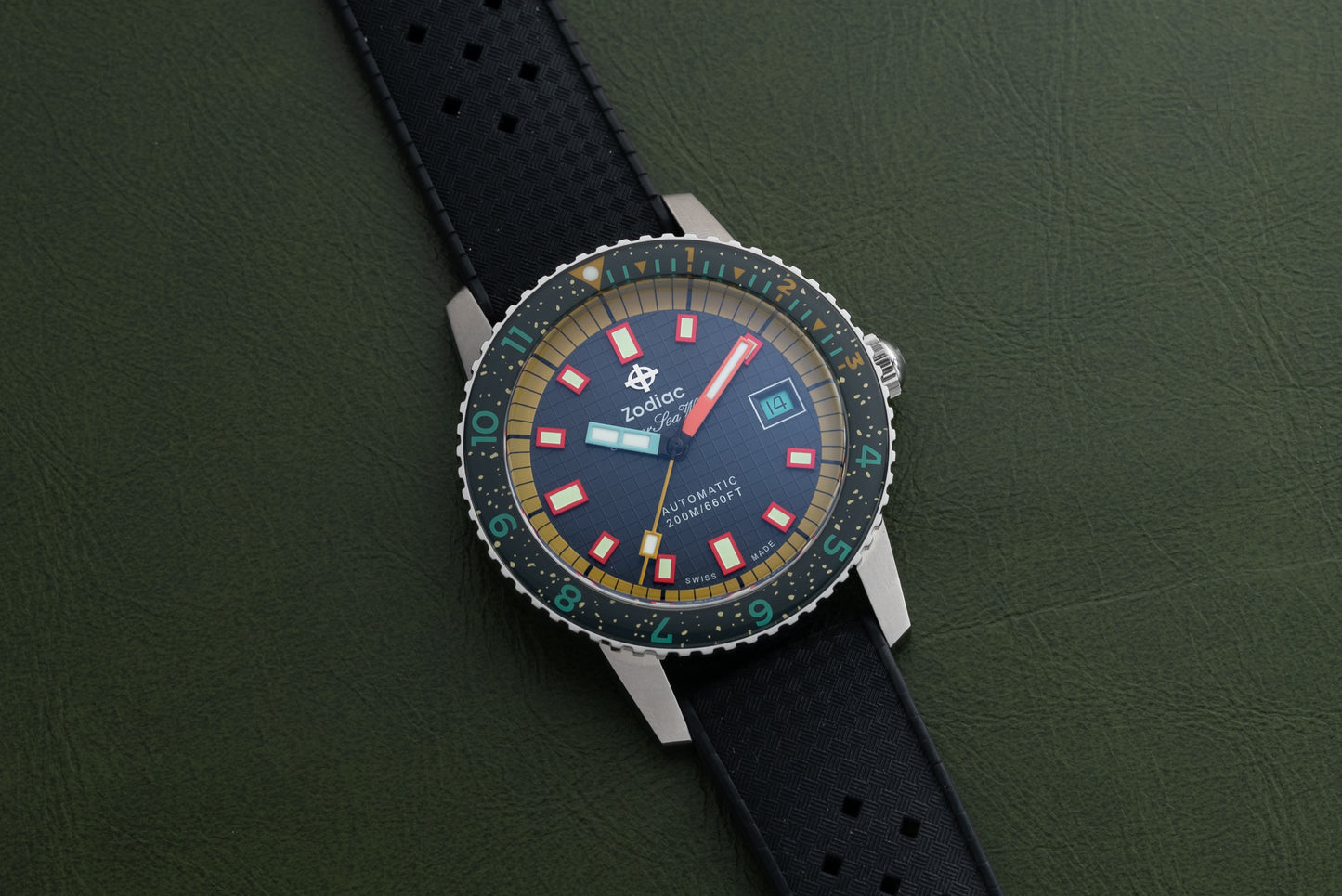 Zodiac Super SeaWolf Worn & Wound Limited Edition